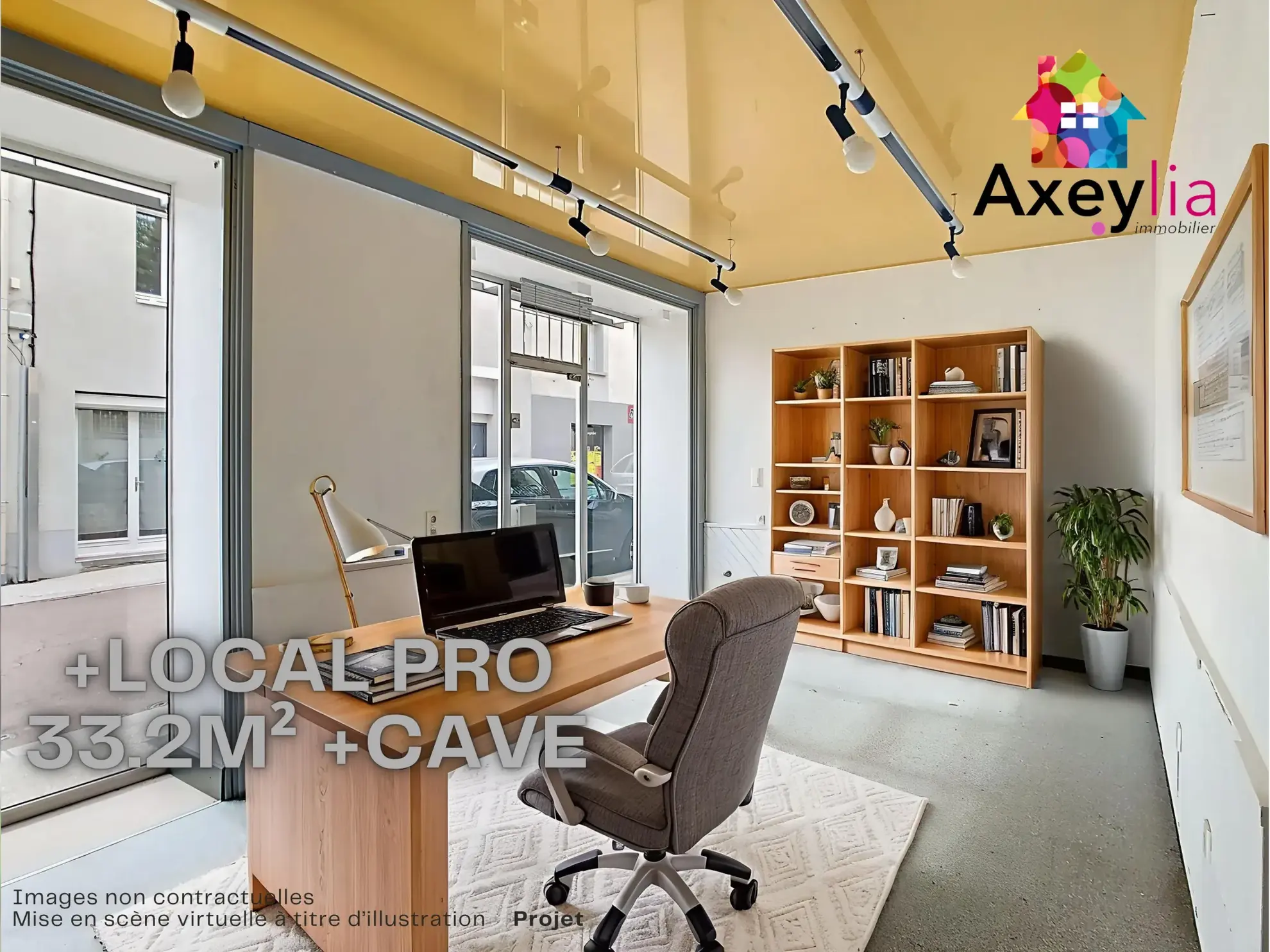 Immeuble ancien avec locaux commerciaux et appartements à Renaison proche Roanne 