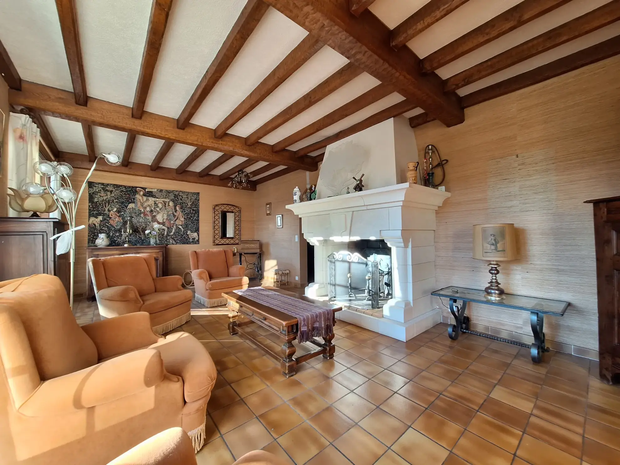 Villa avec vue montagne, sous-sol complet et jardin à Pont de l'Arn 