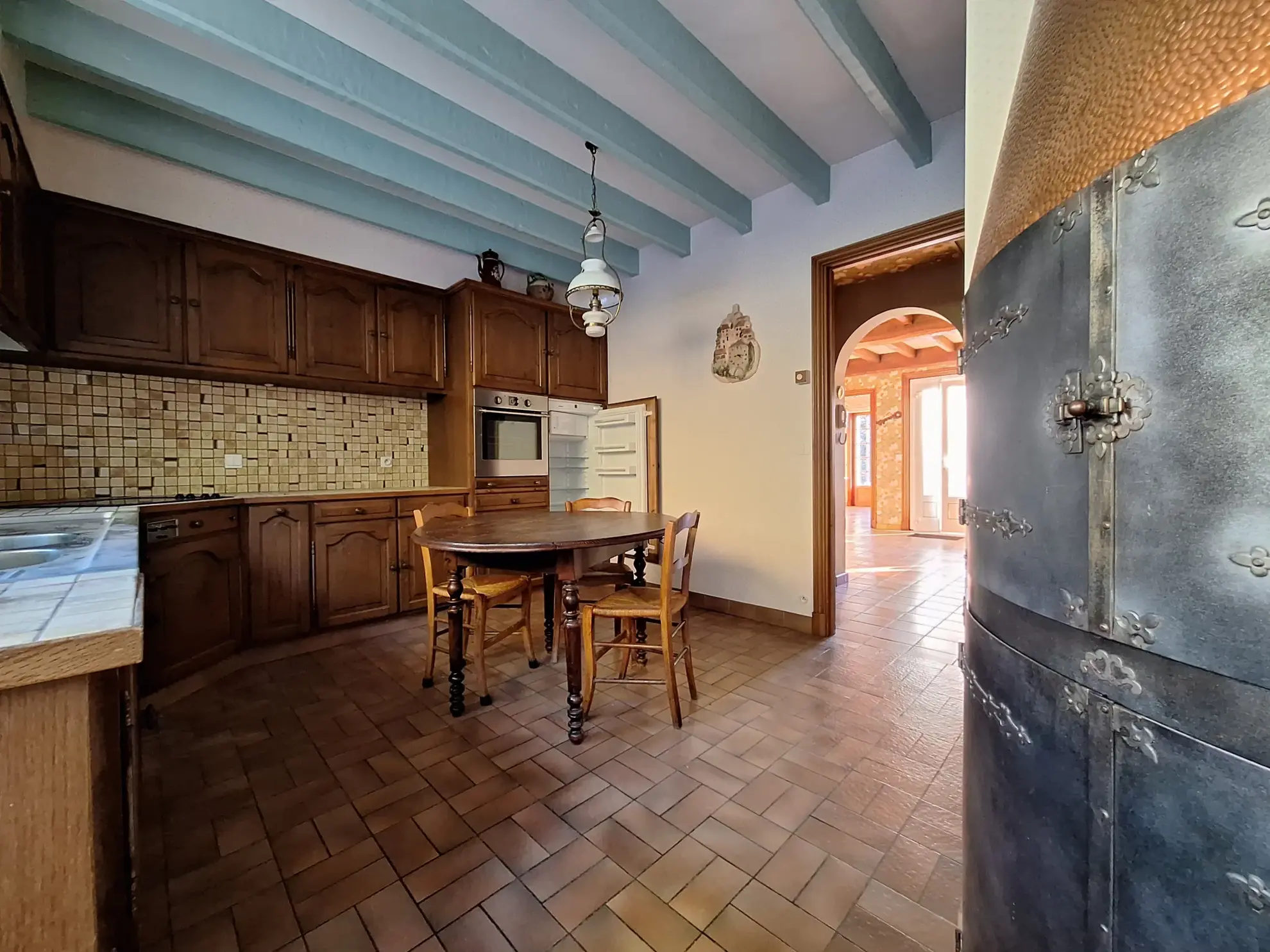 Villa avec vue montagne, sous-sol complet et jardin à Pont de l'Arn 