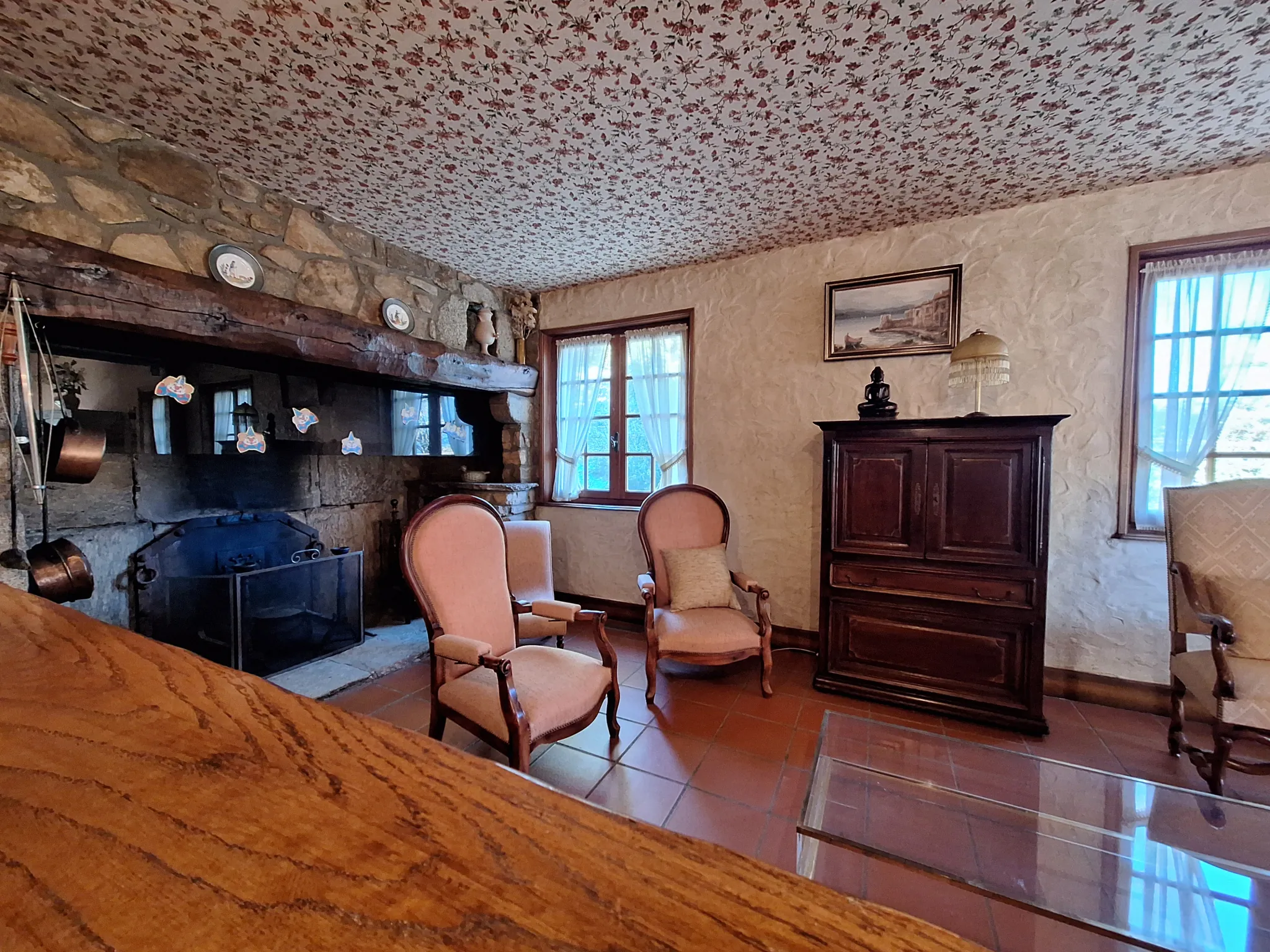 Villa avec vue montagne, sous-sol complet et jardin à Pont de l'Arn 