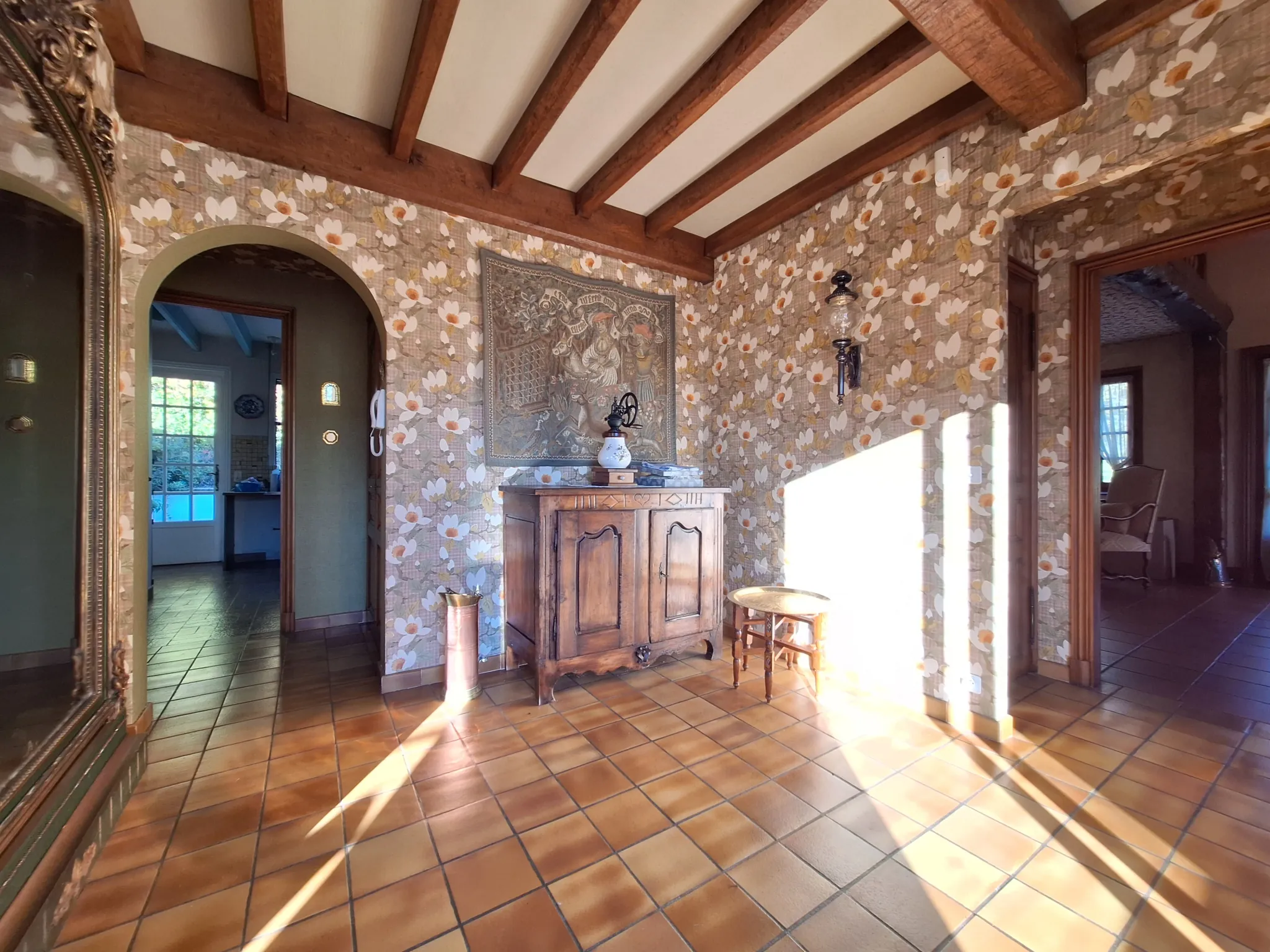 Villa avec vue montagne, sous-sol complet et jardin à Pont de l'Arn 