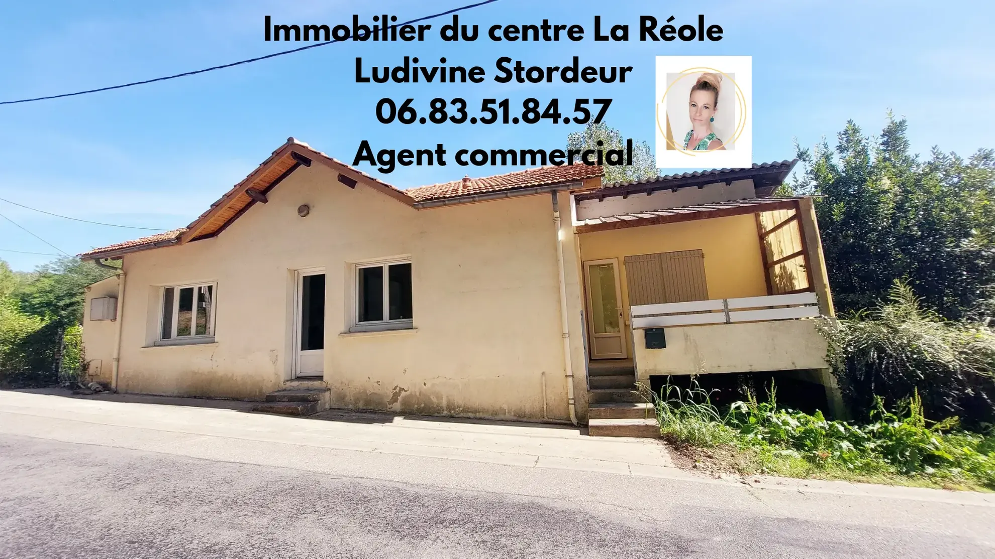 Maison 3 pièces de 61 m² à La Réole - Secteur calme et proche commodités 