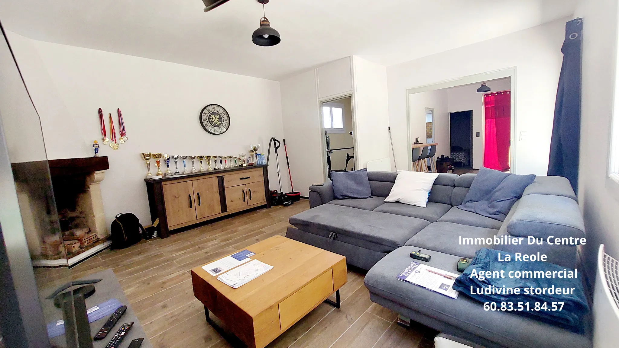 Maison 3 pièces de 61 m² à La Réole - Secteur calme et proche commodités