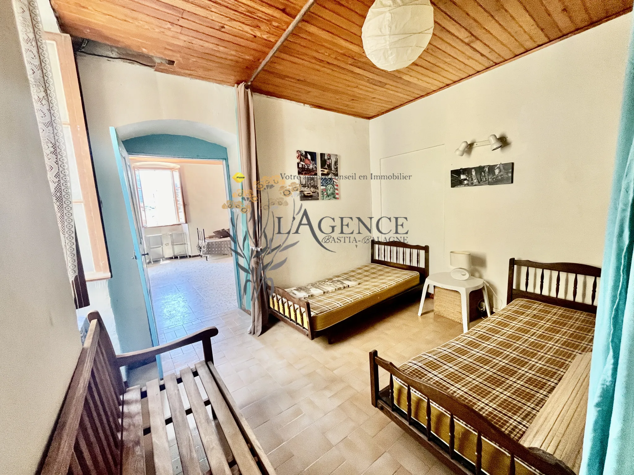 Appartement T2 à vendre au cœur de L'Île Rousse, Vue dégagée 