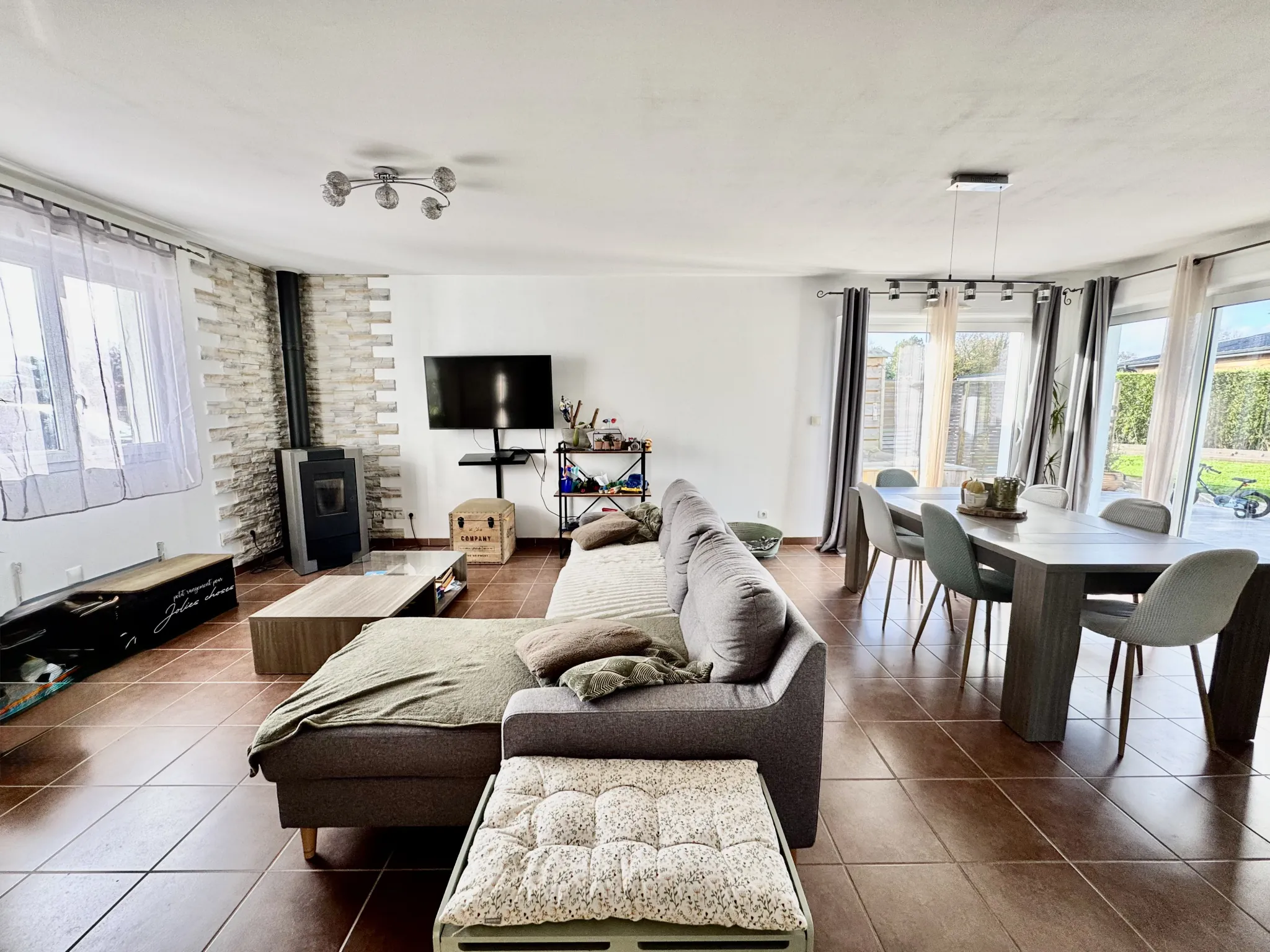 Maison de plain-pied en ossature bois à GUEUTTEVILLE LES GRES – Secteur recherché 