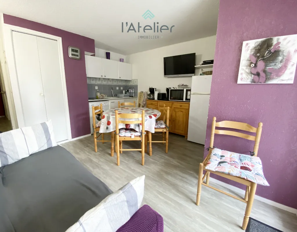 Appartement 31 m² avec vue montagne à Saint-Lary-Soulan - Balcon plein sud