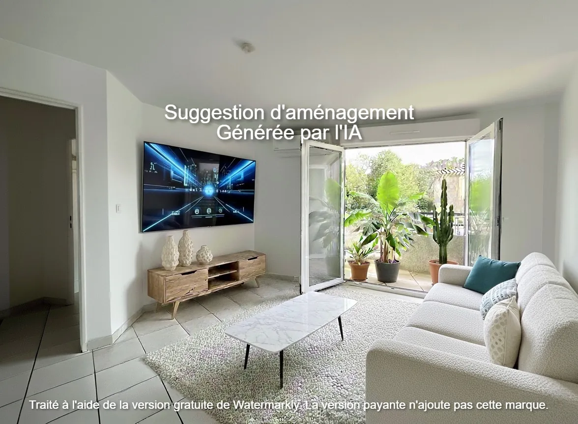 Appartement T3 avec balcon dans résidence sécurisée à Marseille 13004