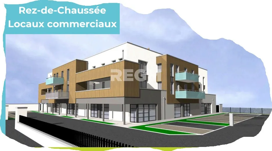 Appartement neuf 3 pièces avec balcon et parking à Rang du Fliers