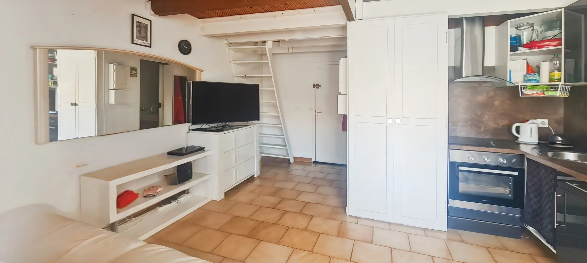 Charmant appartement T2 à Narbonne-Plage à 150 mètres de la mer 