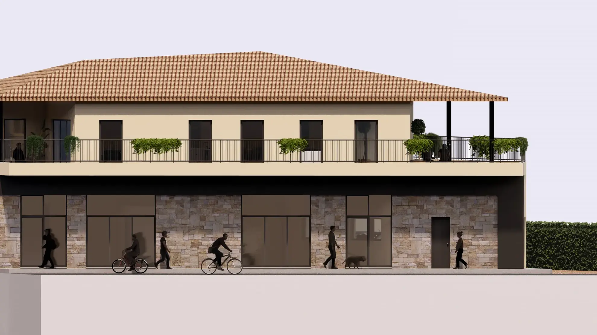 Local Commercial Neuf de 68,38 m² à Lauret avec Vitrine - Livraison 2026 