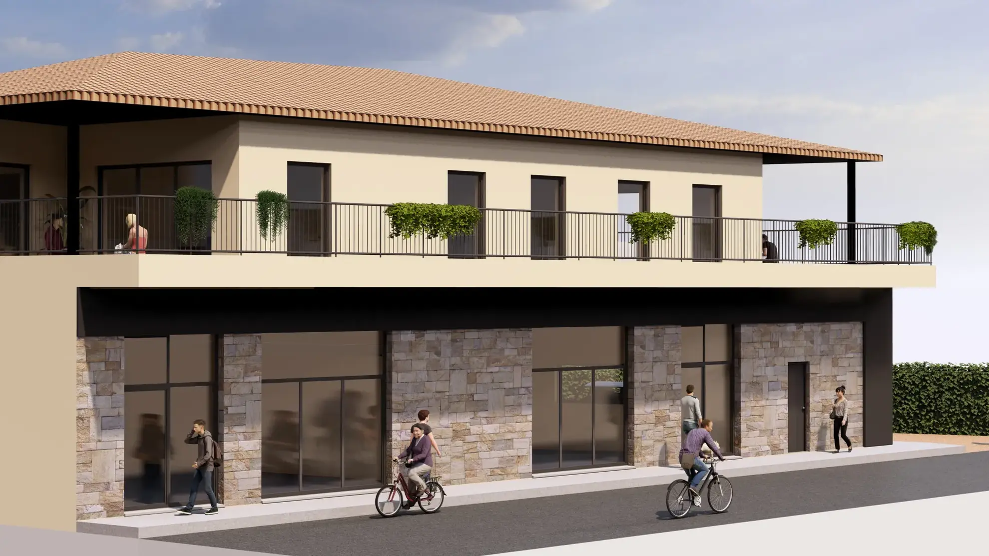 Local Commercial Neuf de 68,38 m² à Lauret avec Vitrine - Livraison 2026 