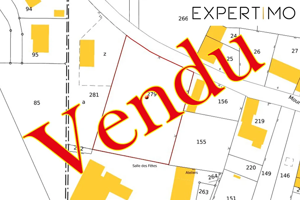 Terrain constructible de 2305 m² à Servant, idéal pour votre projet immobilier