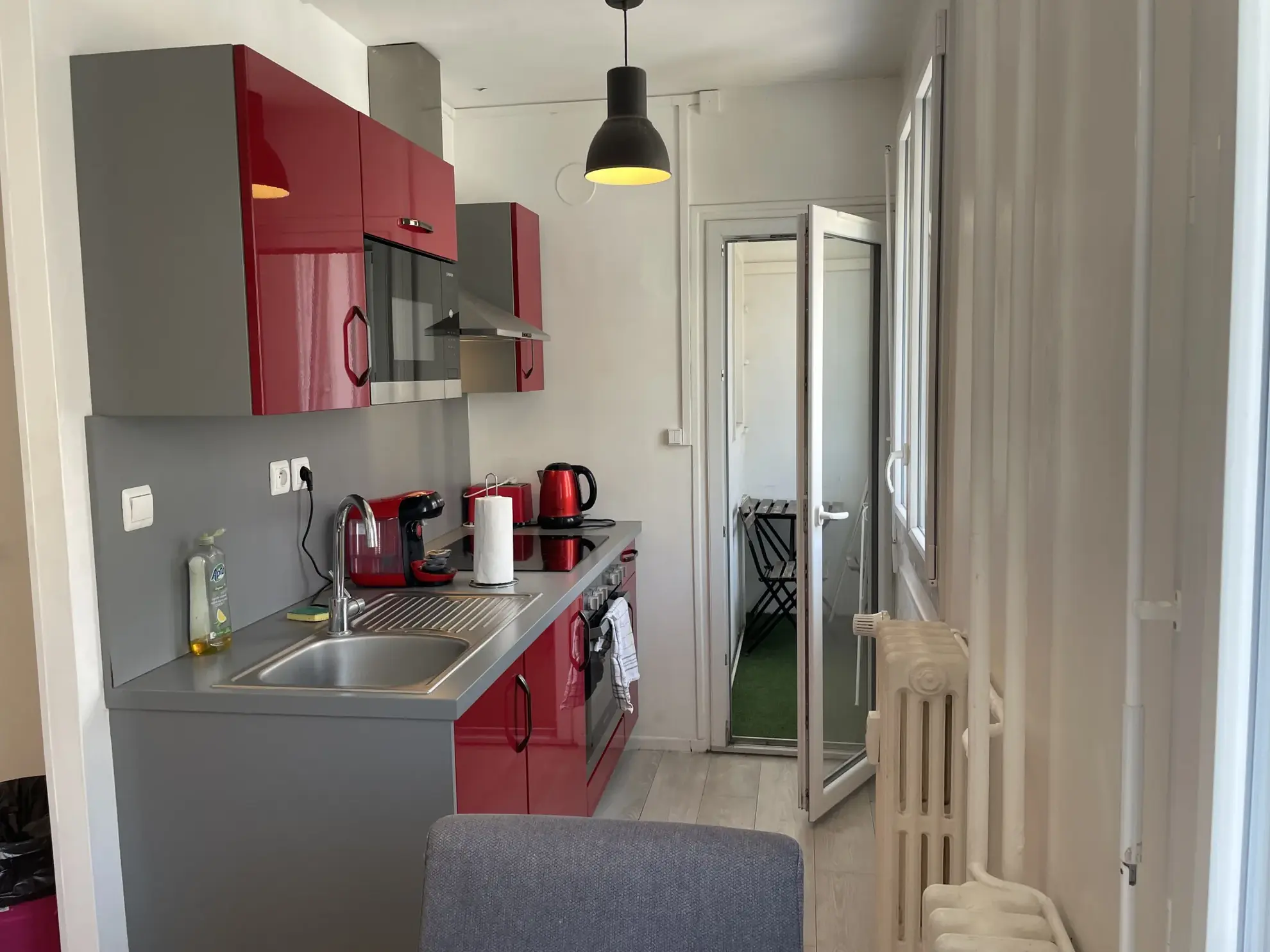 Appartement T4 à Dijon proche Gare et Arquebuse avec deux logements meublés 