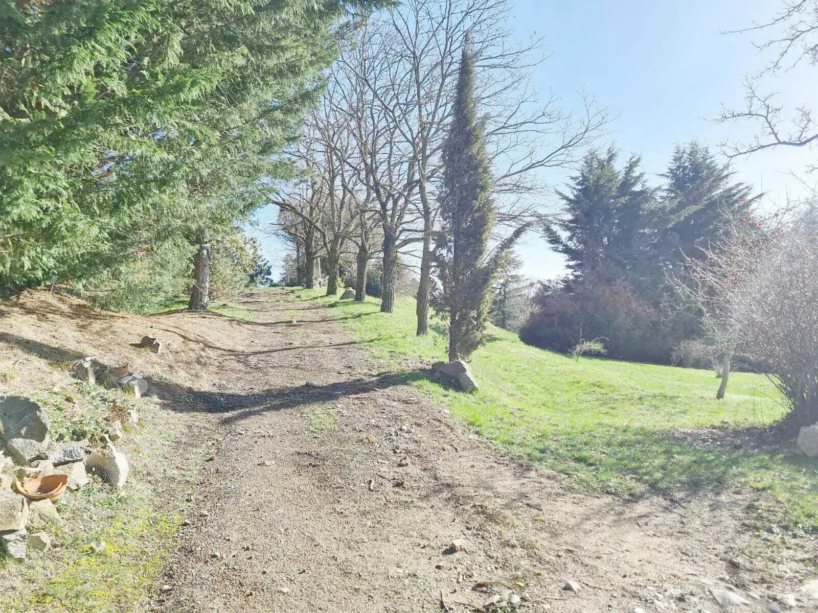 Terrain constructible de 7543 m² avec vue panoramique à BANSAT 