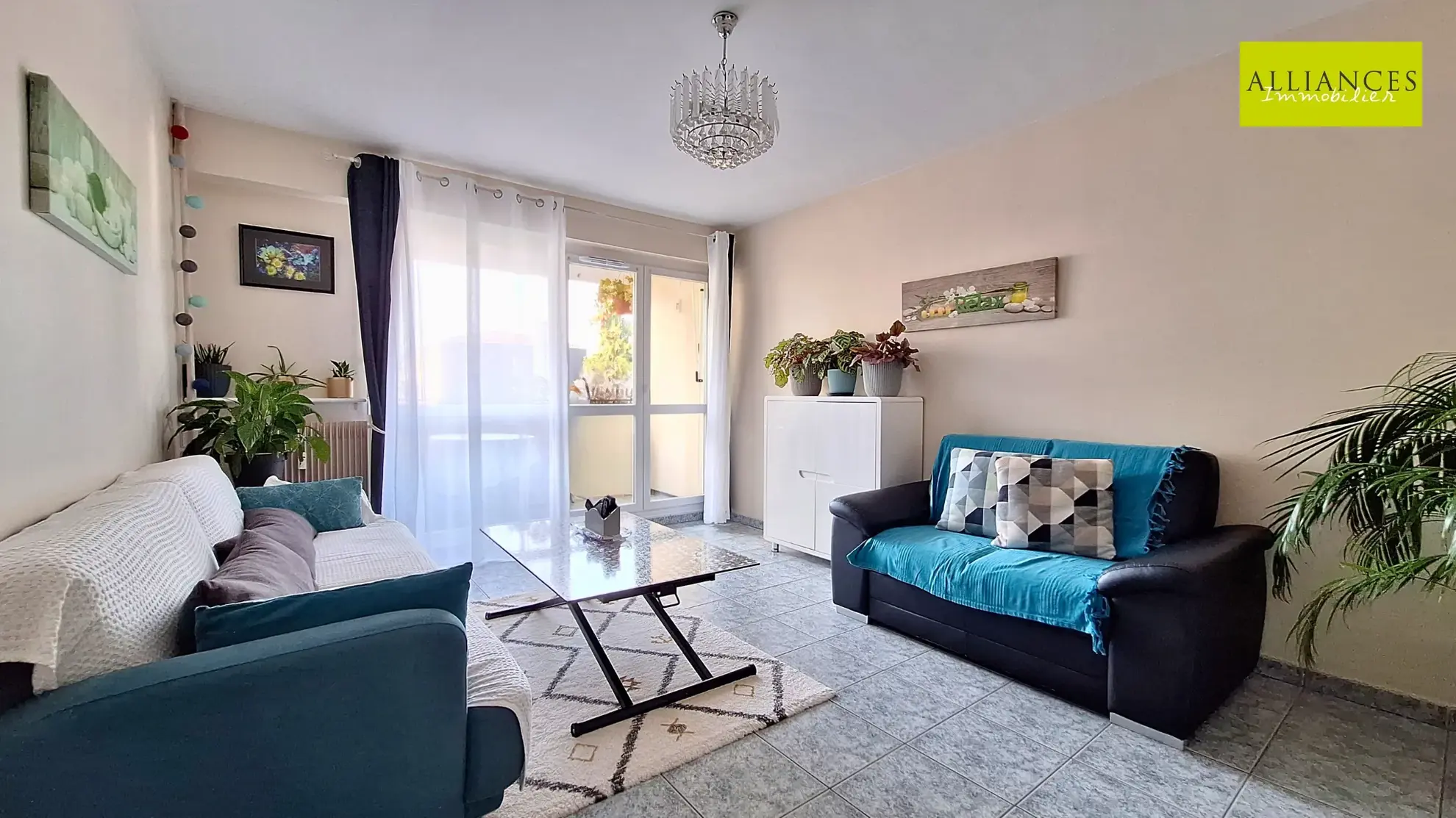 A vendre appartement 3 pièces à Riedisheim - 64 m², Cave, Balcon, Parking