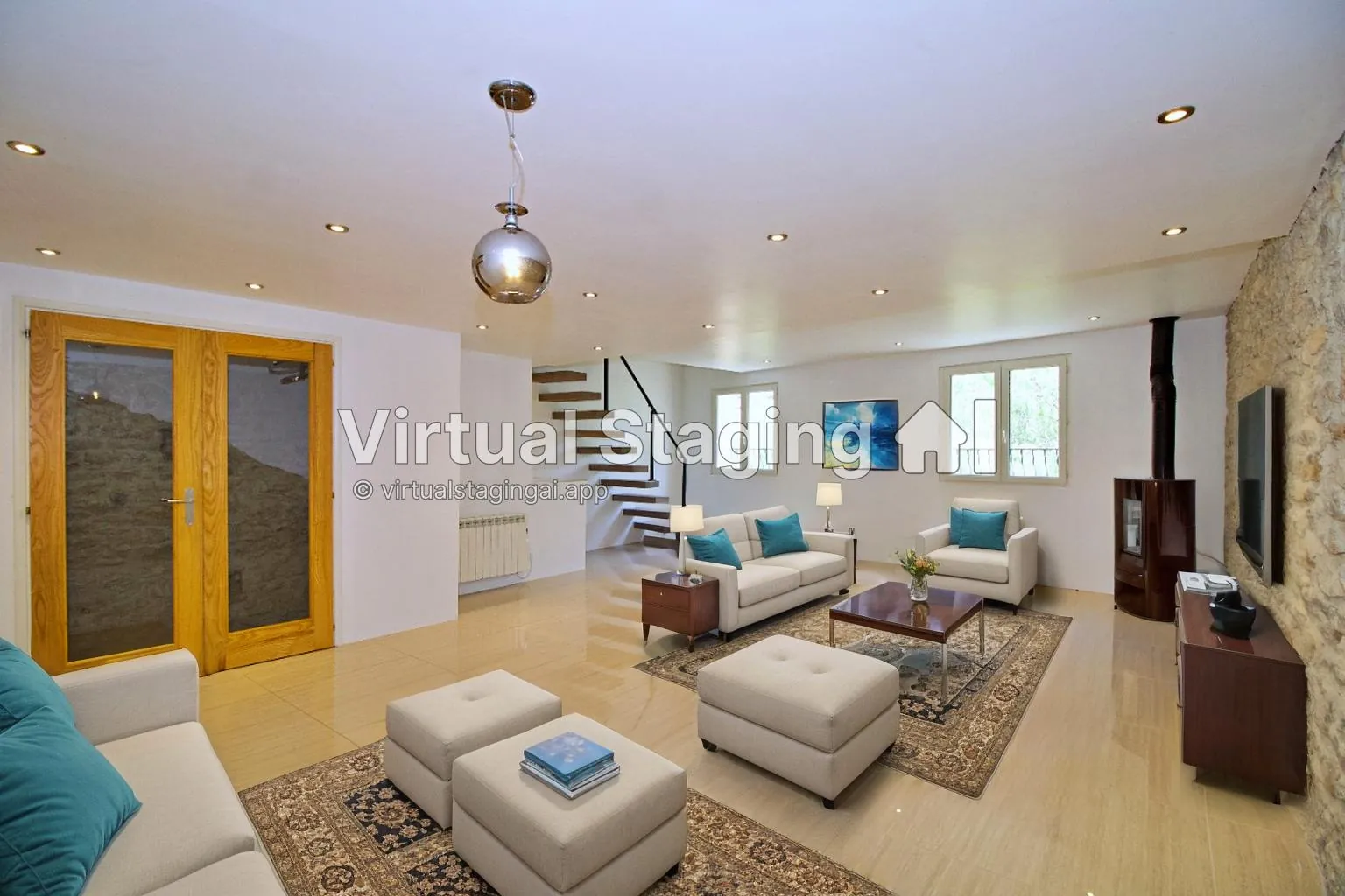 Maison de village avec appartement indépendant et terrasse à Saint-Marcel-sur-Aude