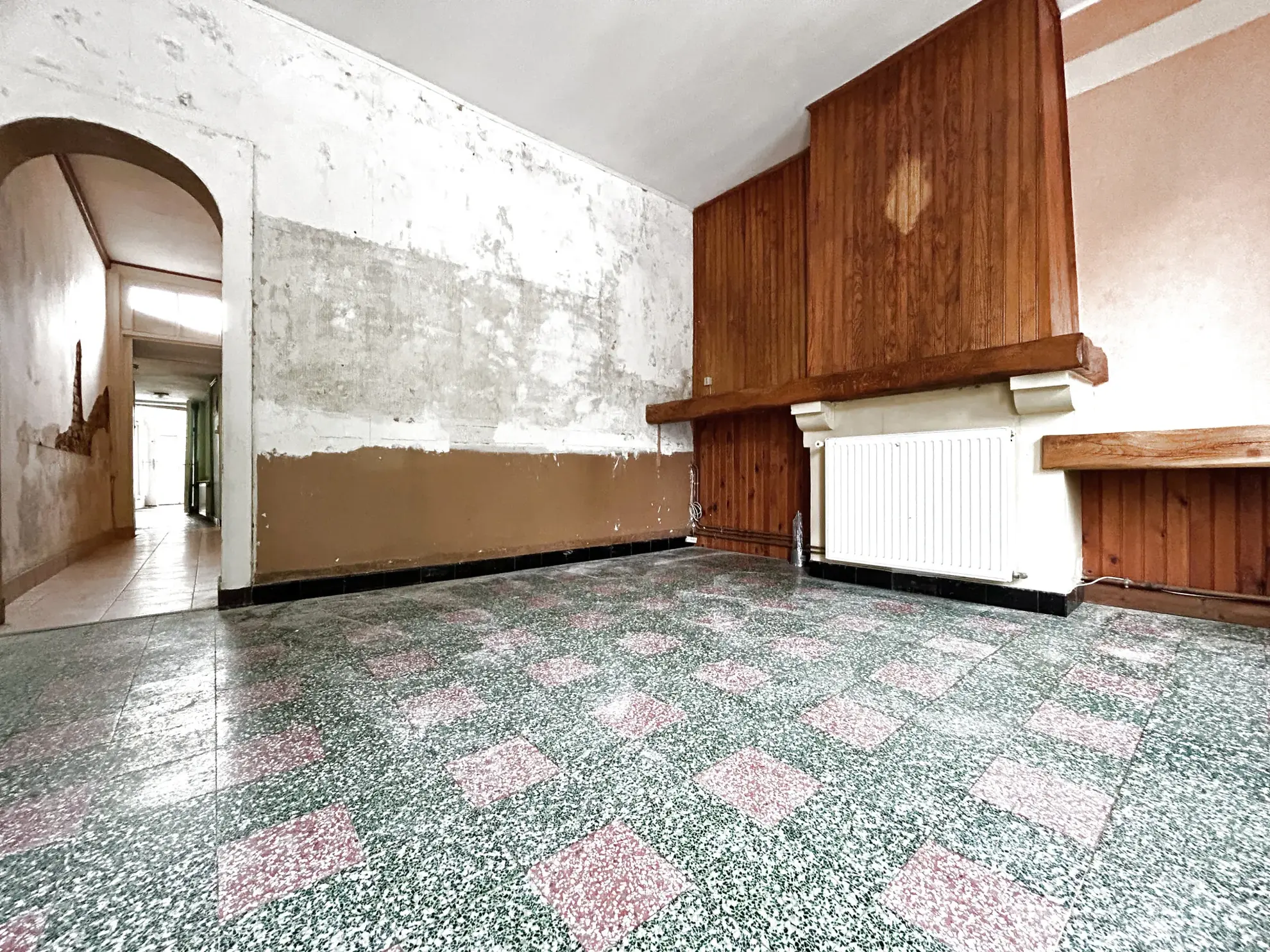 Maison de ville à vendre à Henin Beaumont avec jardin et terrasse 