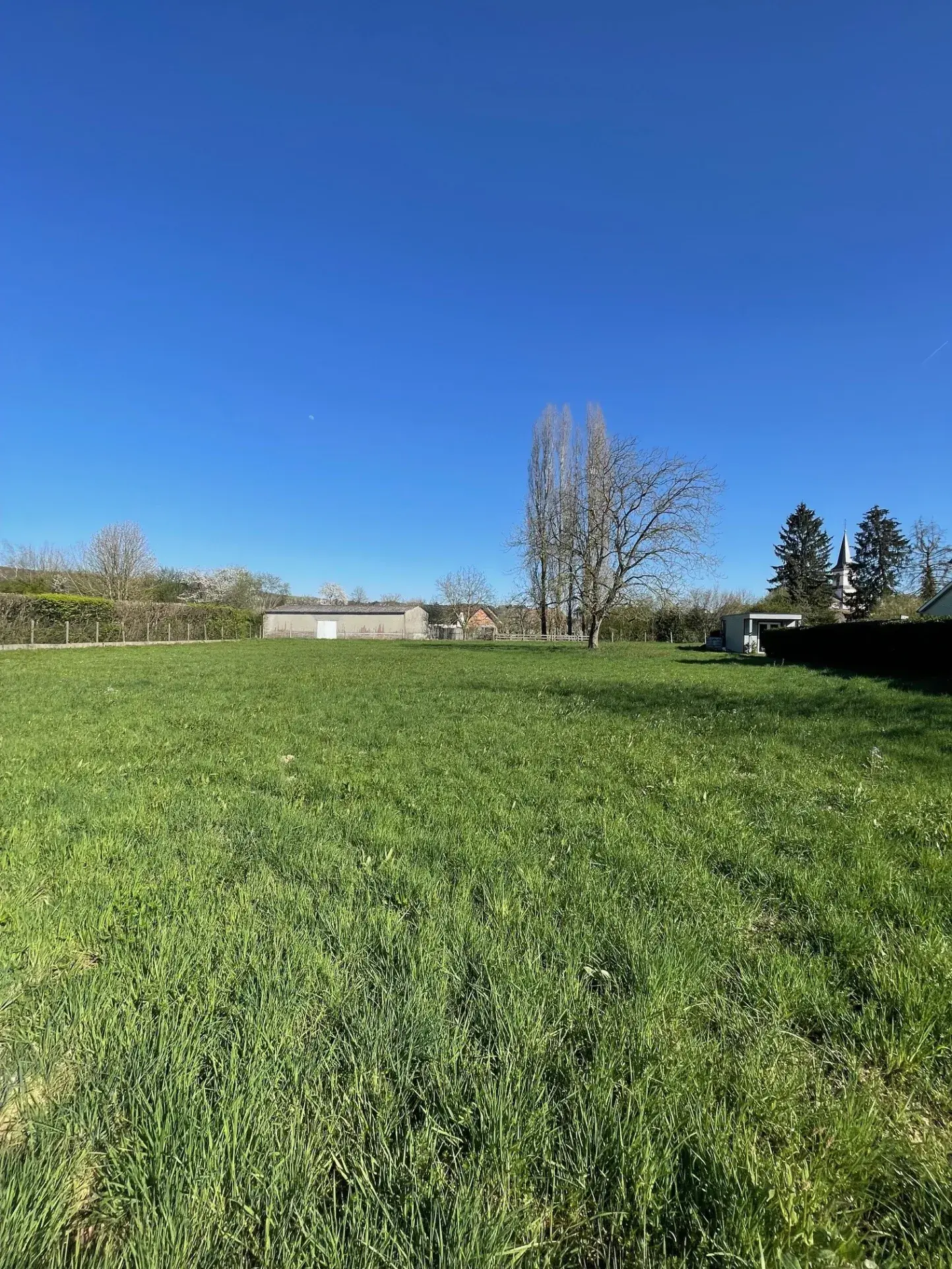 Terrain constructible de 12,08 ares à Hirtzbach, hors lotissement