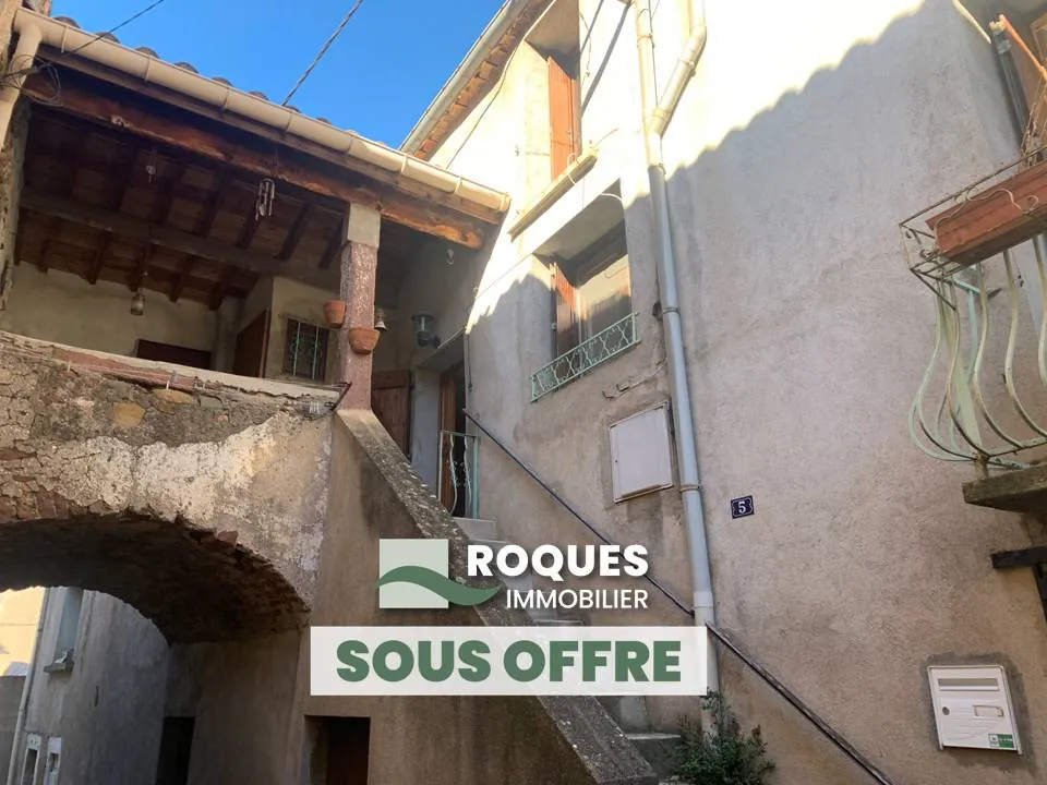 Maison de village à vendre à Le Bousquet d'Orb - Rénovation possible