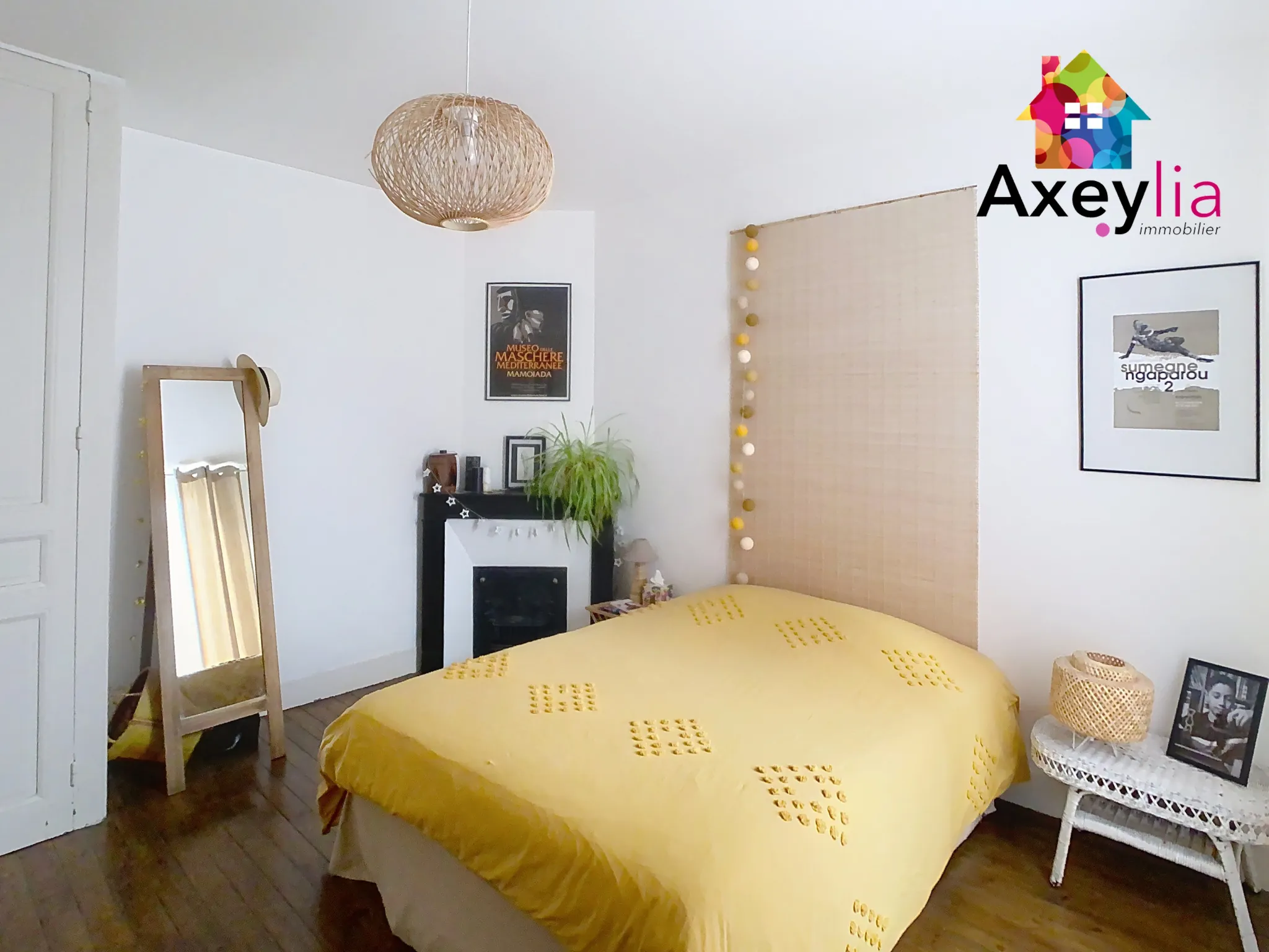 Appartement T4 rénové en rez-de-jardin à Roanne près de la gare 