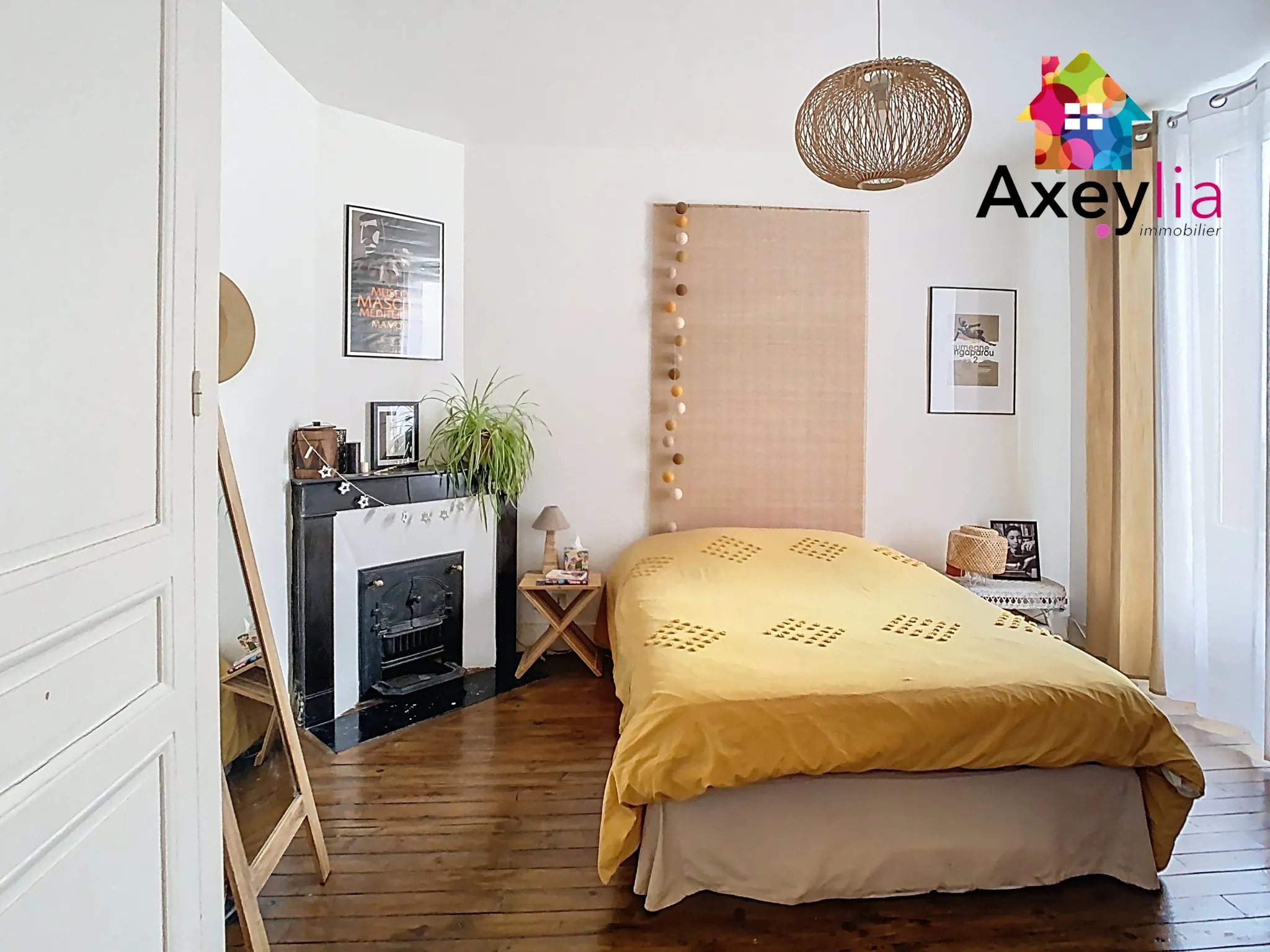 Appartement T4 rénové en rez-de-jardin à Roanne près de la gare 