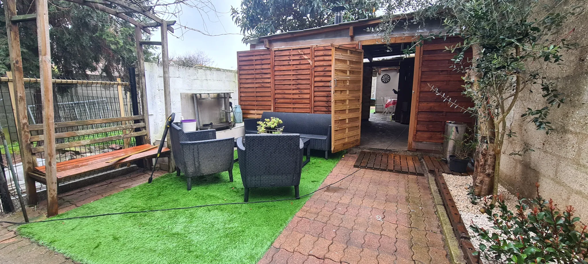 Appartement 3 pièces avec jardin privé à Villeneuve Saint Georges