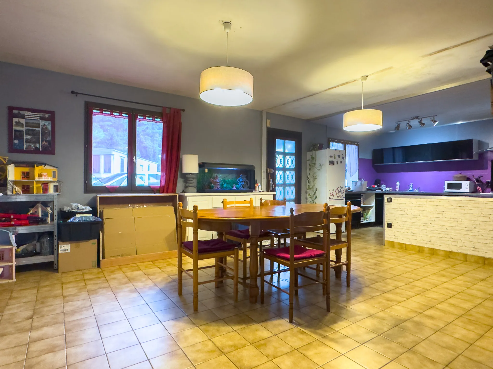 Maison de plain-pied à Baix avec grand terrain - 90m² 