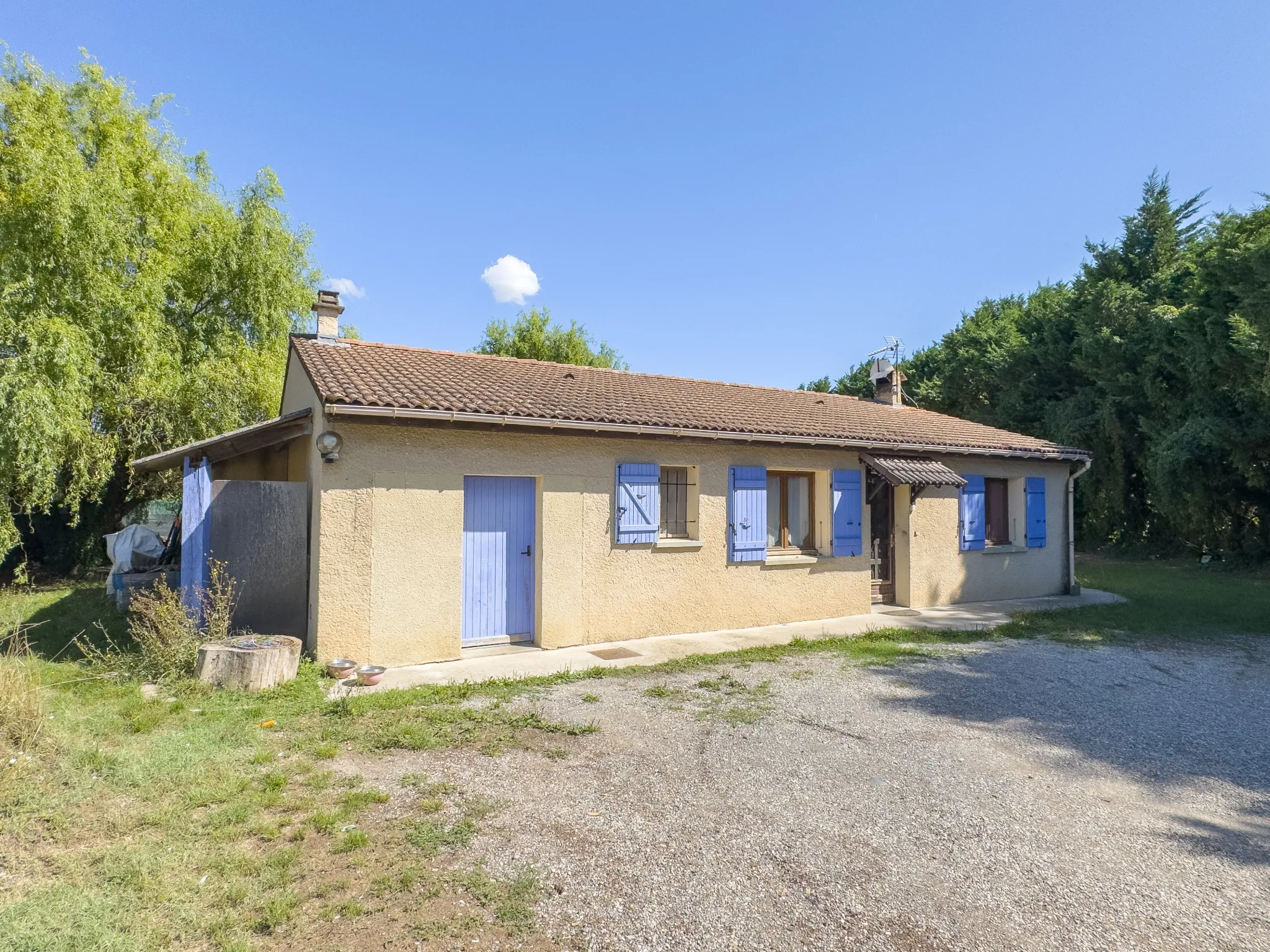 Maison de plain-pied à Baix avec grand terrain - 90m² 