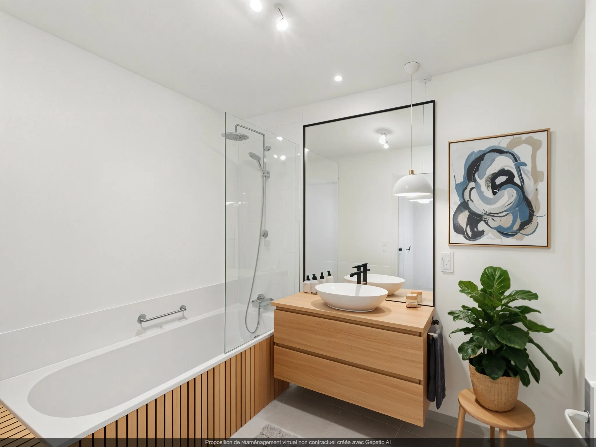 Appartement lumineux de 70 m² avec terrasse et garage à Brunstatt 