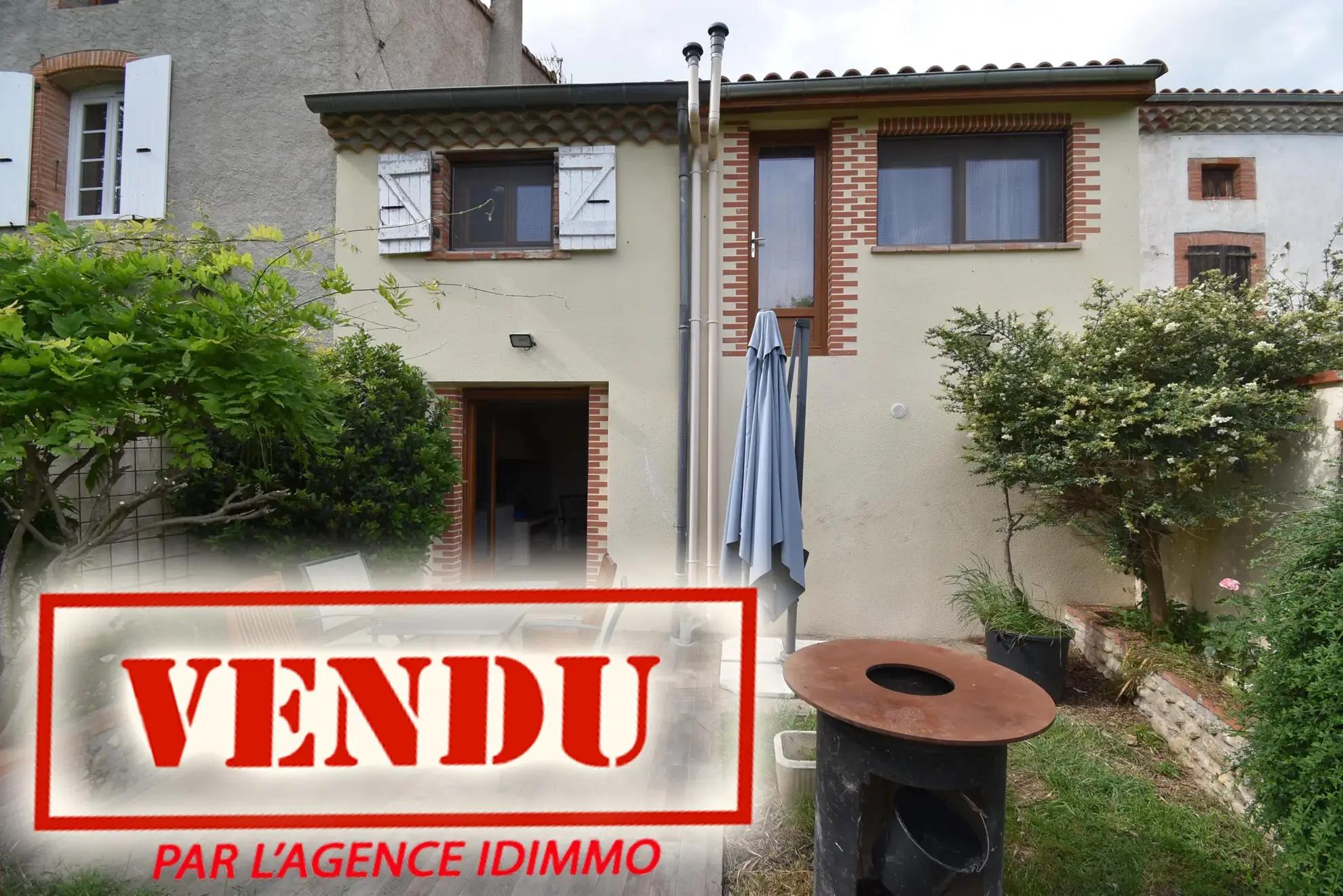 Maison de village à vendre à Mazères (09) - 113 m² avec terrasse et garage