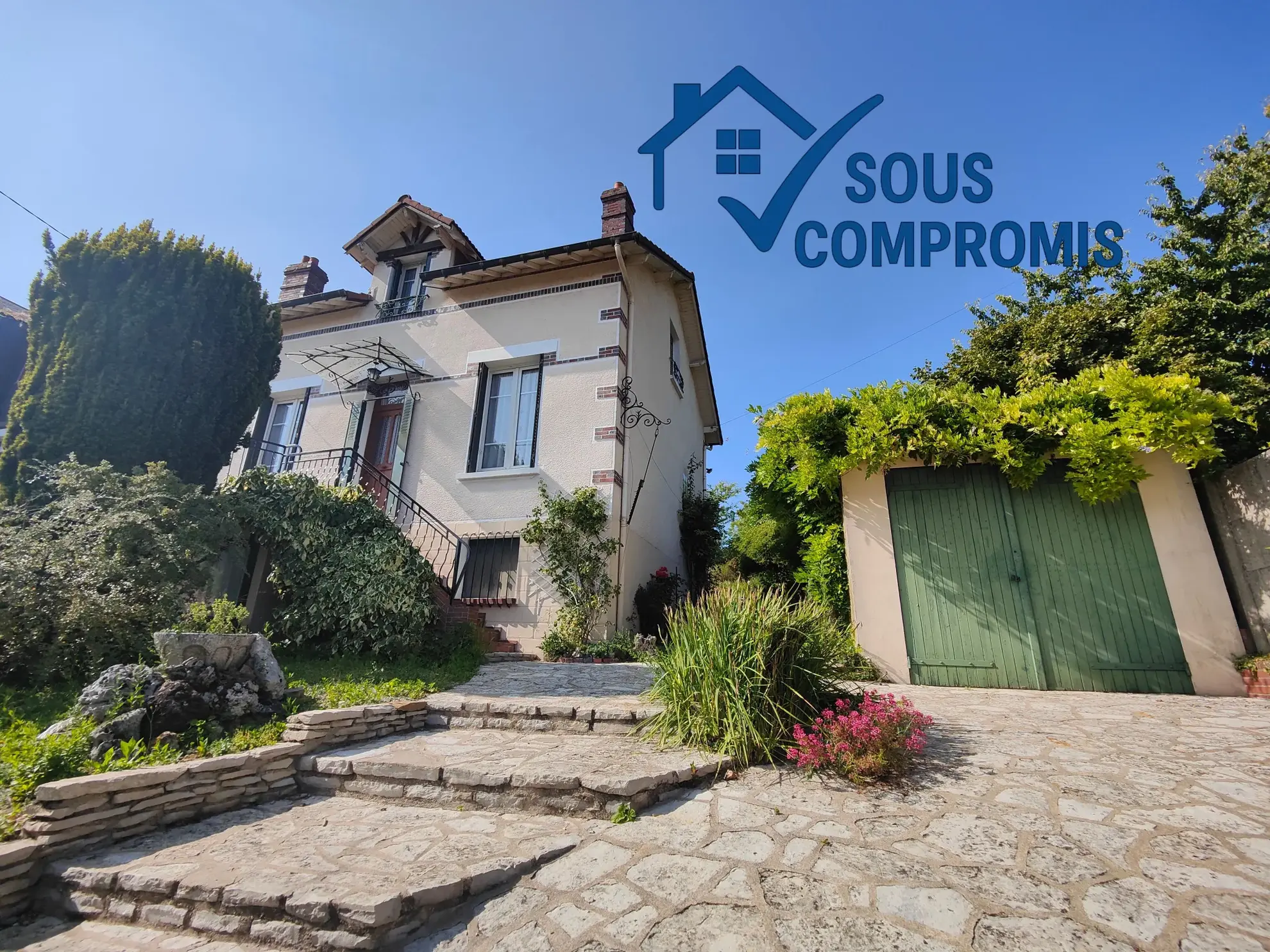 Maison familiale avec jardin et garage à Migennes proche gare
