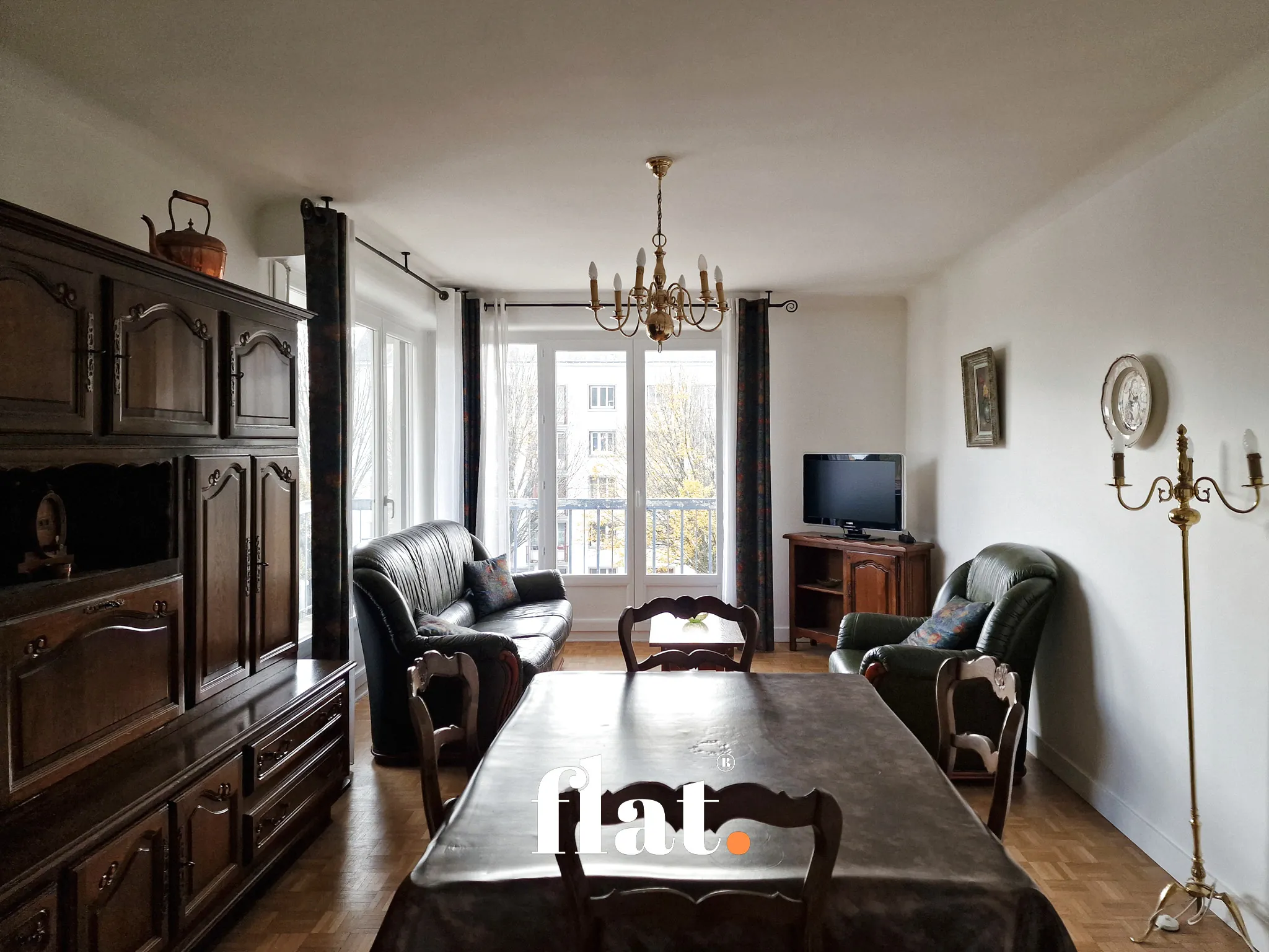 Appartement T3 de 74 m2 à Nantes dans le quartier Plessis-Tison avec parking 