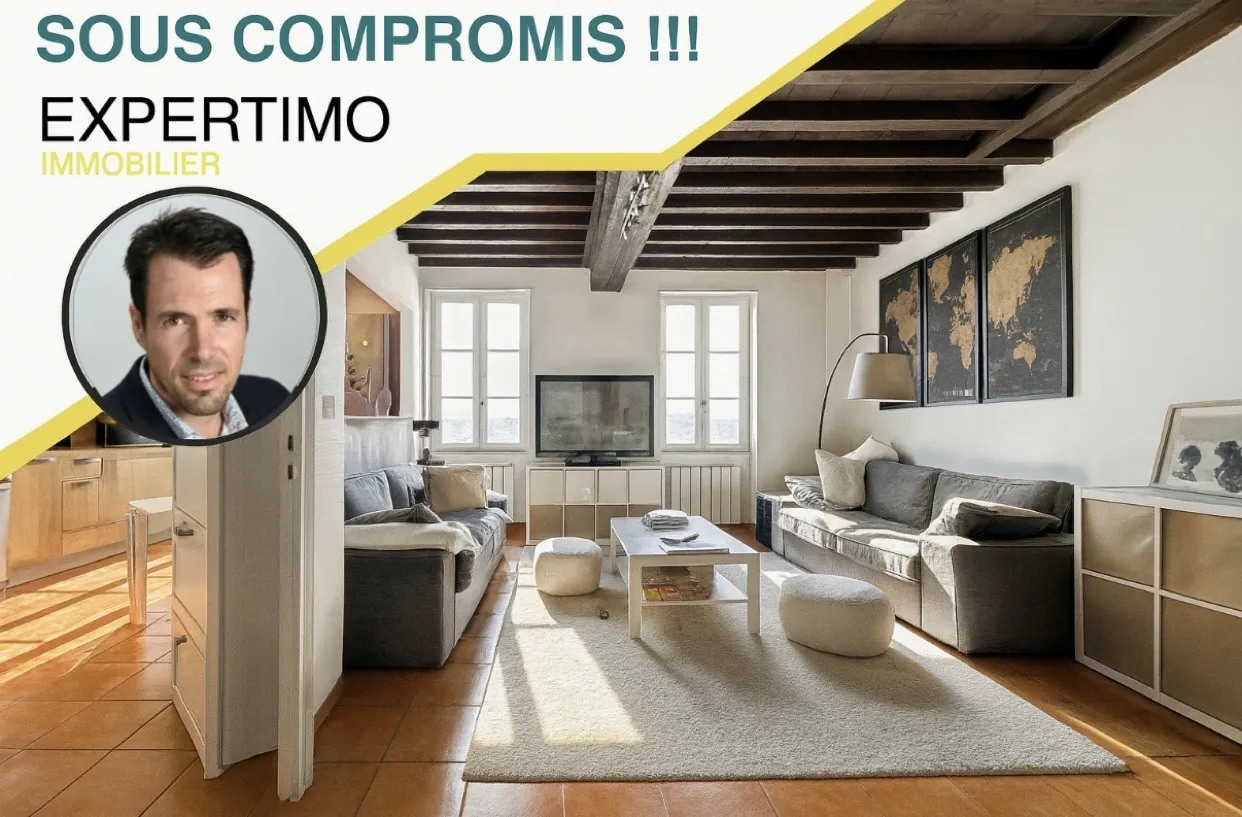 Appartement T4 avec vue sur la Saône à Trévoux - Investissement ou résidence