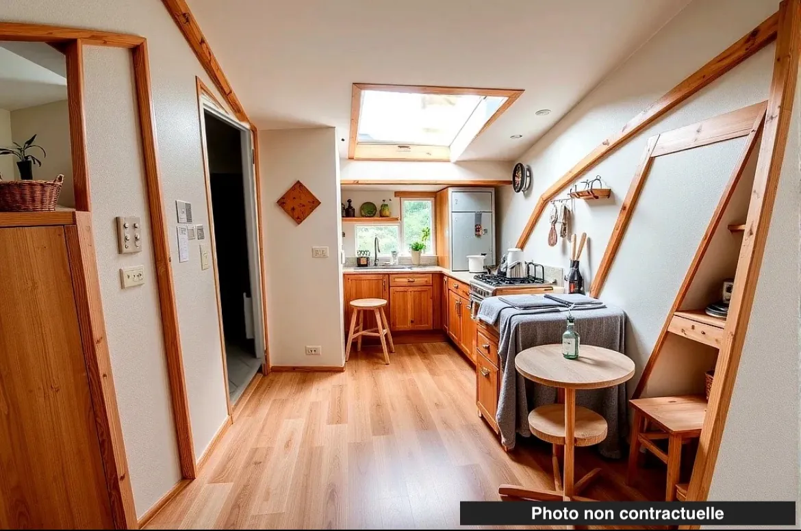 Appartement à rénover avec fort potentiel au dernier étage à Toulouse, rue de Metz 