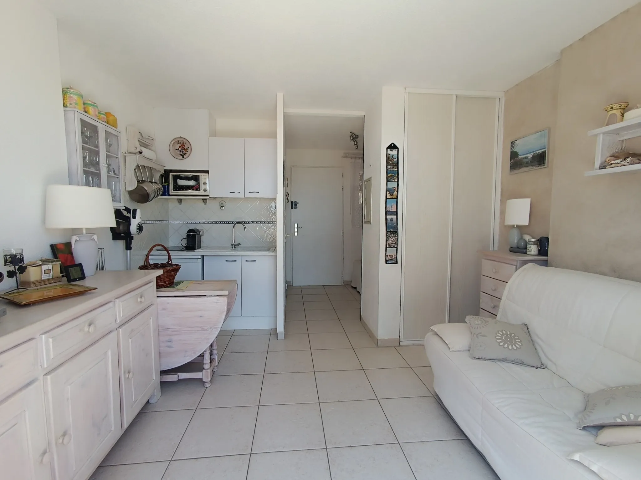 Appartement 1 pièce avec terrasse et vue mer à Carry le Rouet 