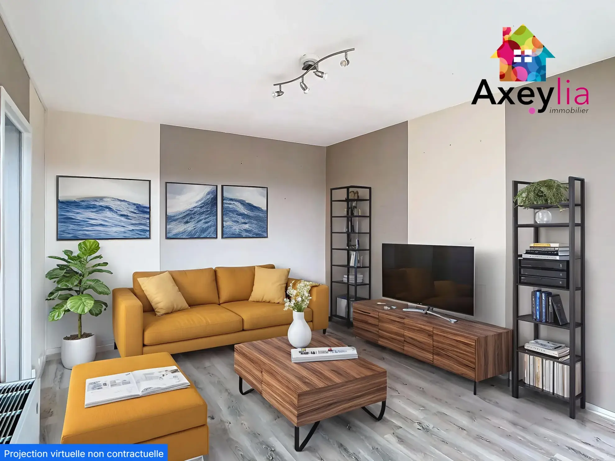 Appartement T3 lumineux avec balcon à Roanne, secteur sécurisé