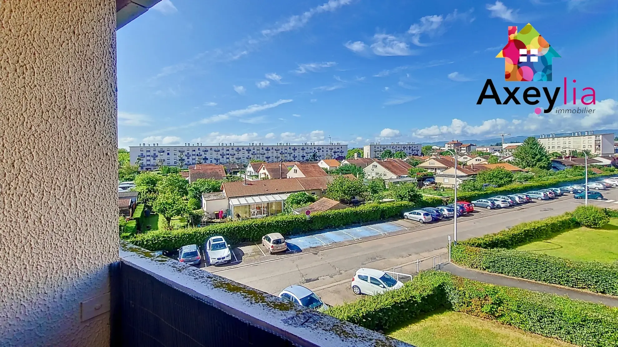 Appartement T3 lumineux avec balcon à Roanne, secteur sécurisé 
