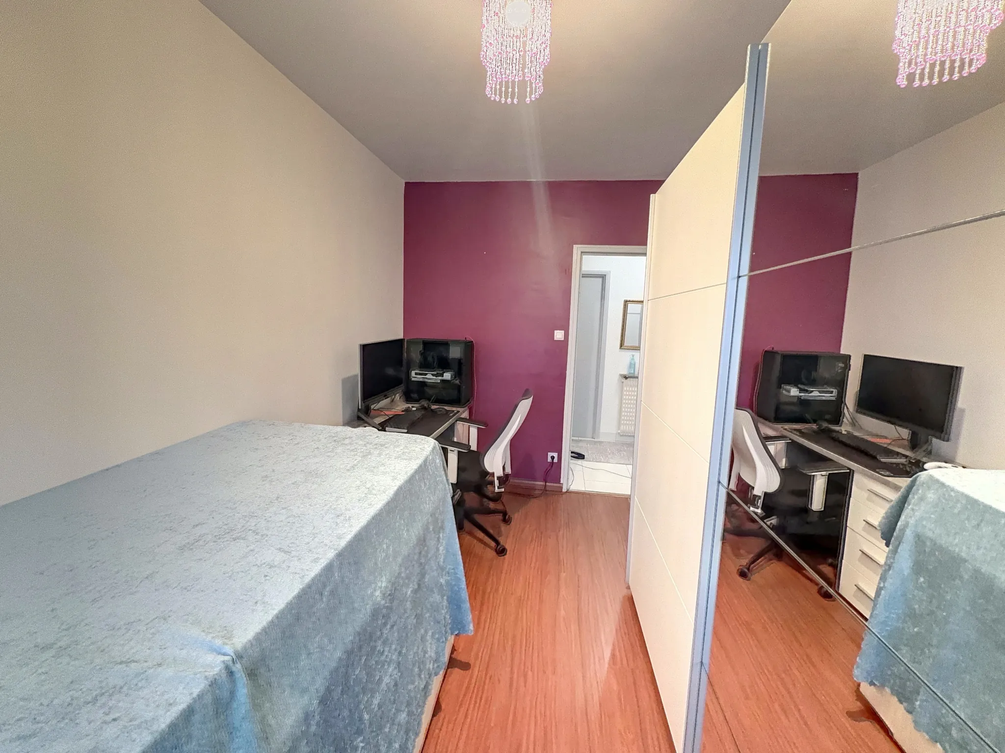 Appartement 3 chambres avec balcon et stationnement à Hoenheim près de Strasbourg 