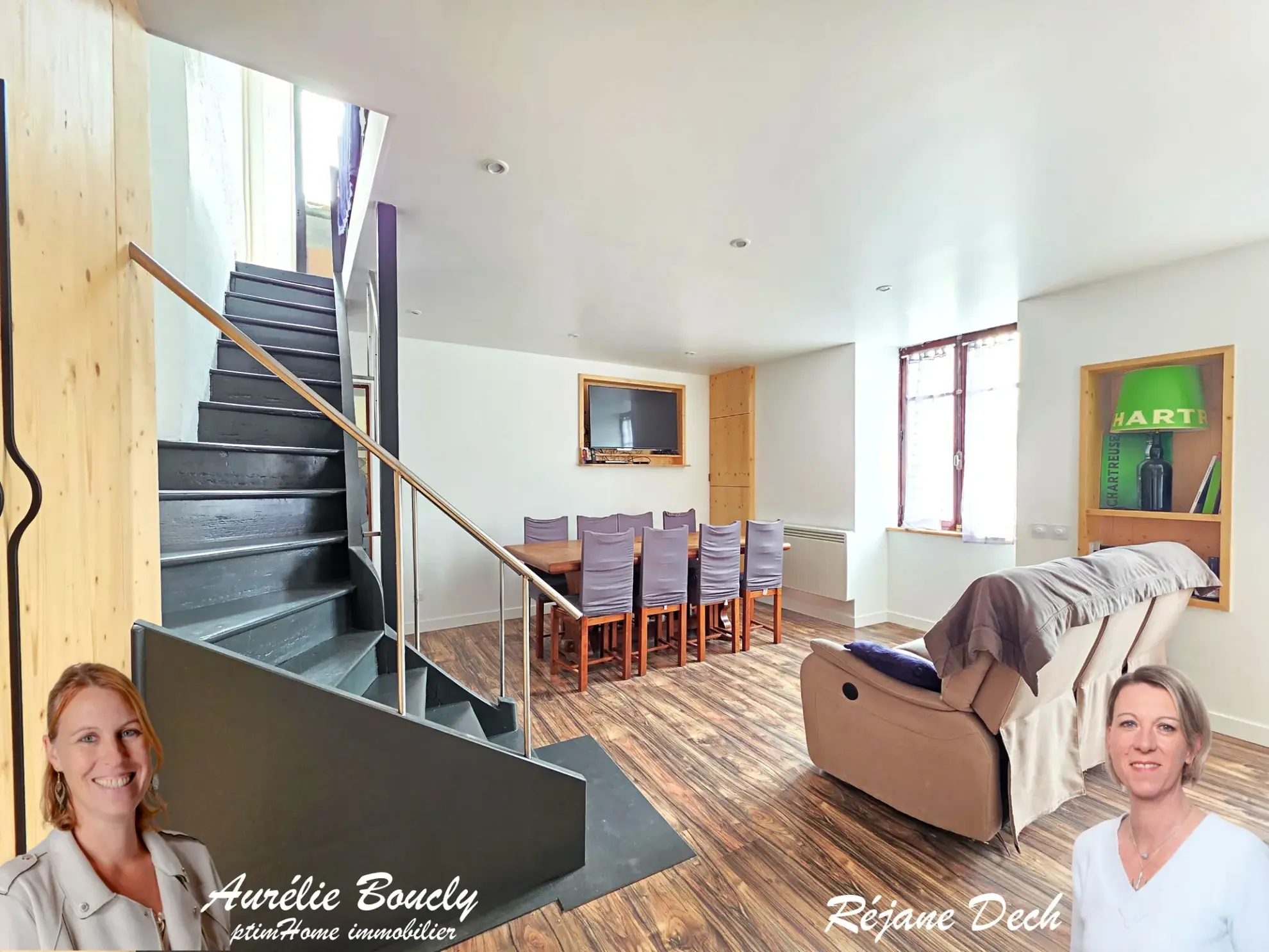 Spacieux appartement duplex rénové de 84 m² au centre de Miribel-les-Echelles 