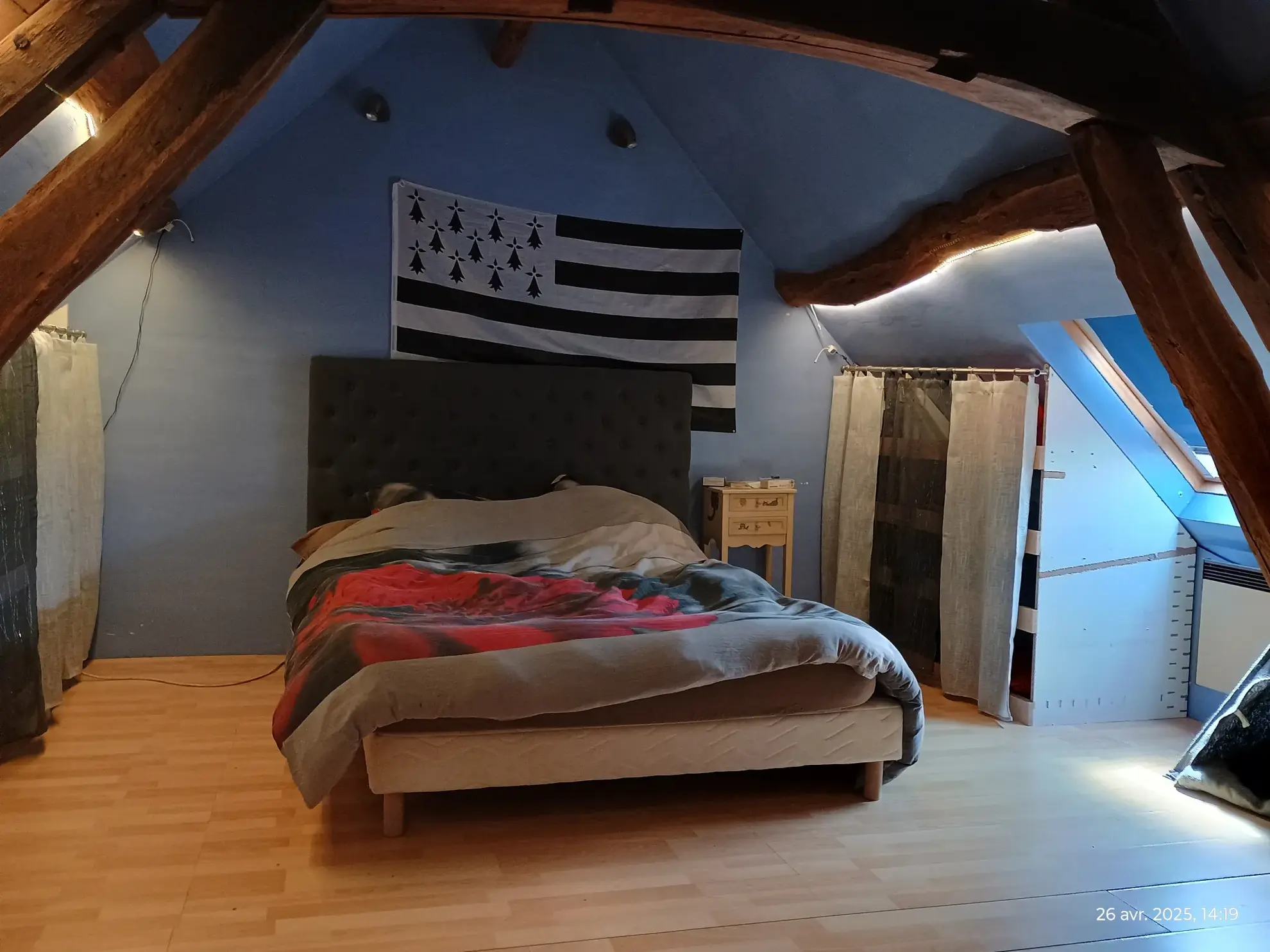 Maison de campagne rénovée avec grand terrain à Franqueville, Aisne 