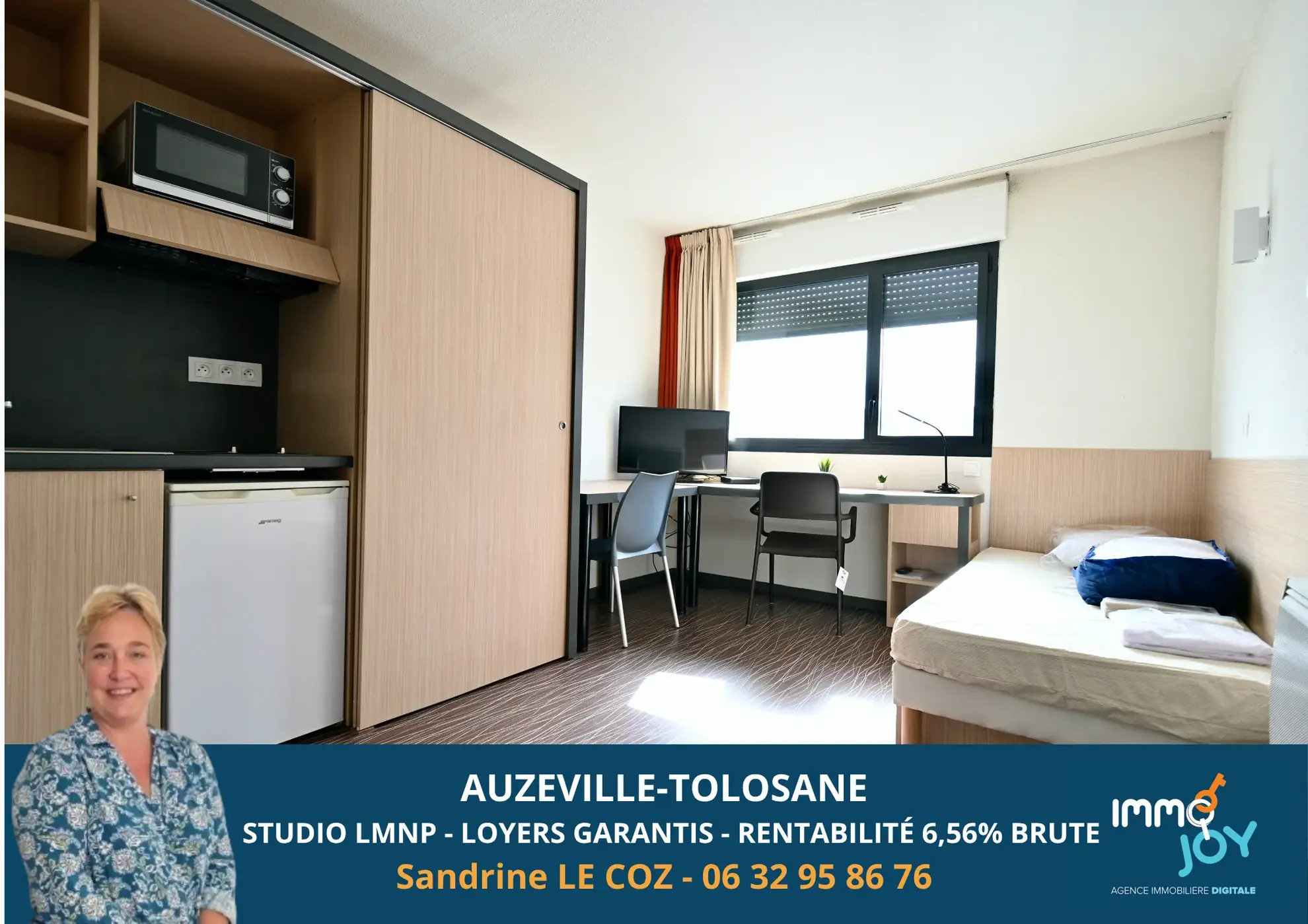 Studio en LMNP avec rentabilité de 6,56 % à Toulouse
