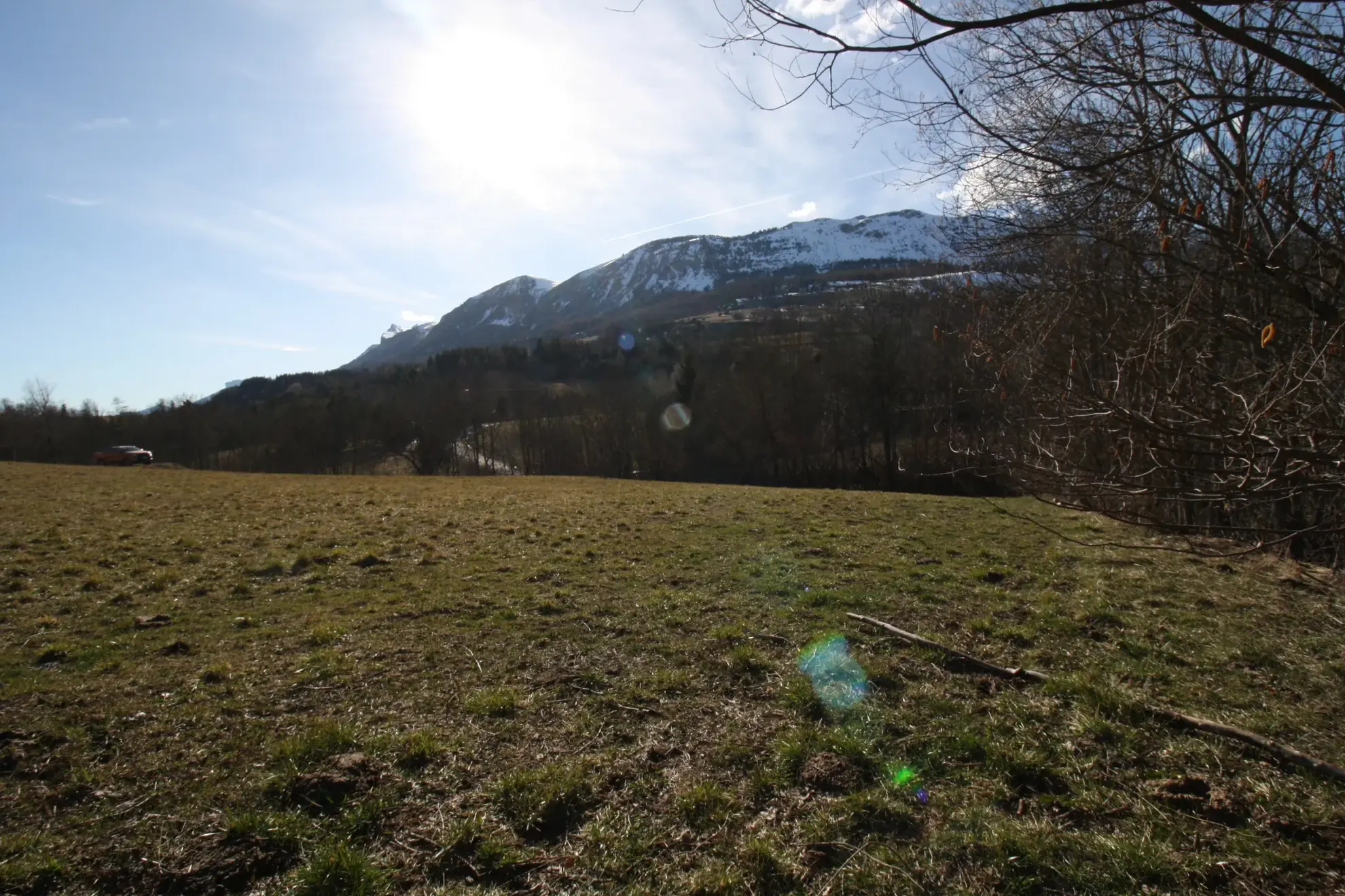 Grand terrain à bâtir à 10 minutes de Gap Nord, vue montagnes, dernière opportunité 