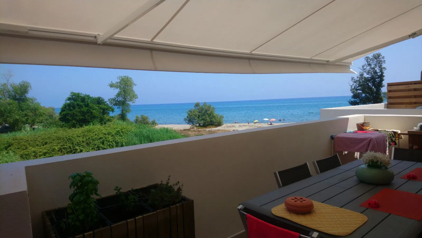 Appartement 3 pièces avec terrasse et vue mer à Bravone en Haute-Corse