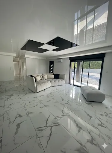 Magnifique pavillon neuf de plain-pied avec garage et annexe à Grugies 