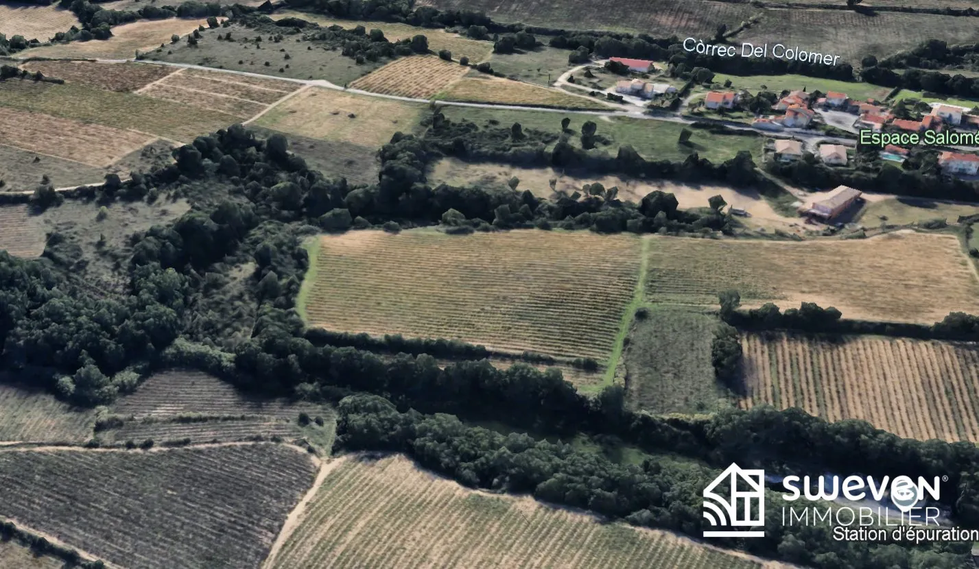 Terrain agricole de 7800 m² à Tresserre, proche du village
