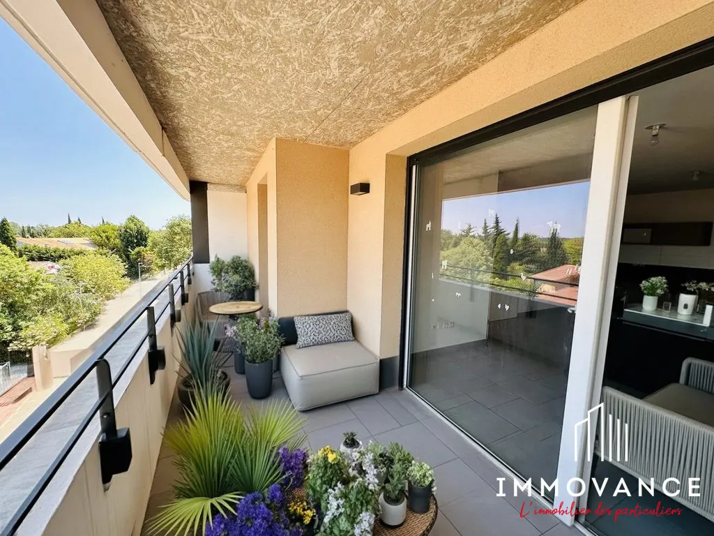 Appartement T2 avec terrasse à Lattes - Résidence sécurisée et PMR 