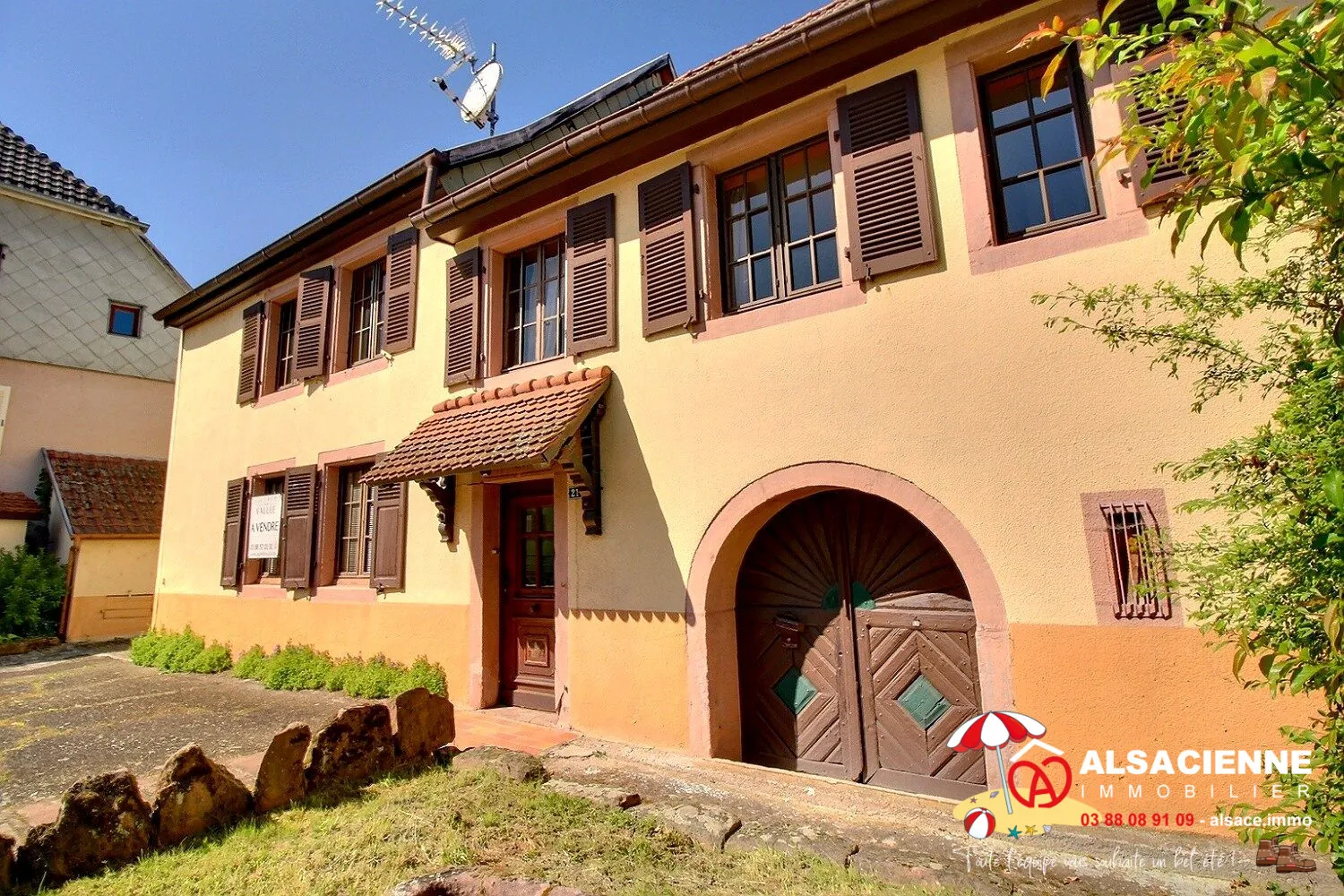 Maison à Triembach-au-Val avec grange, jardin et potentiel d’extension