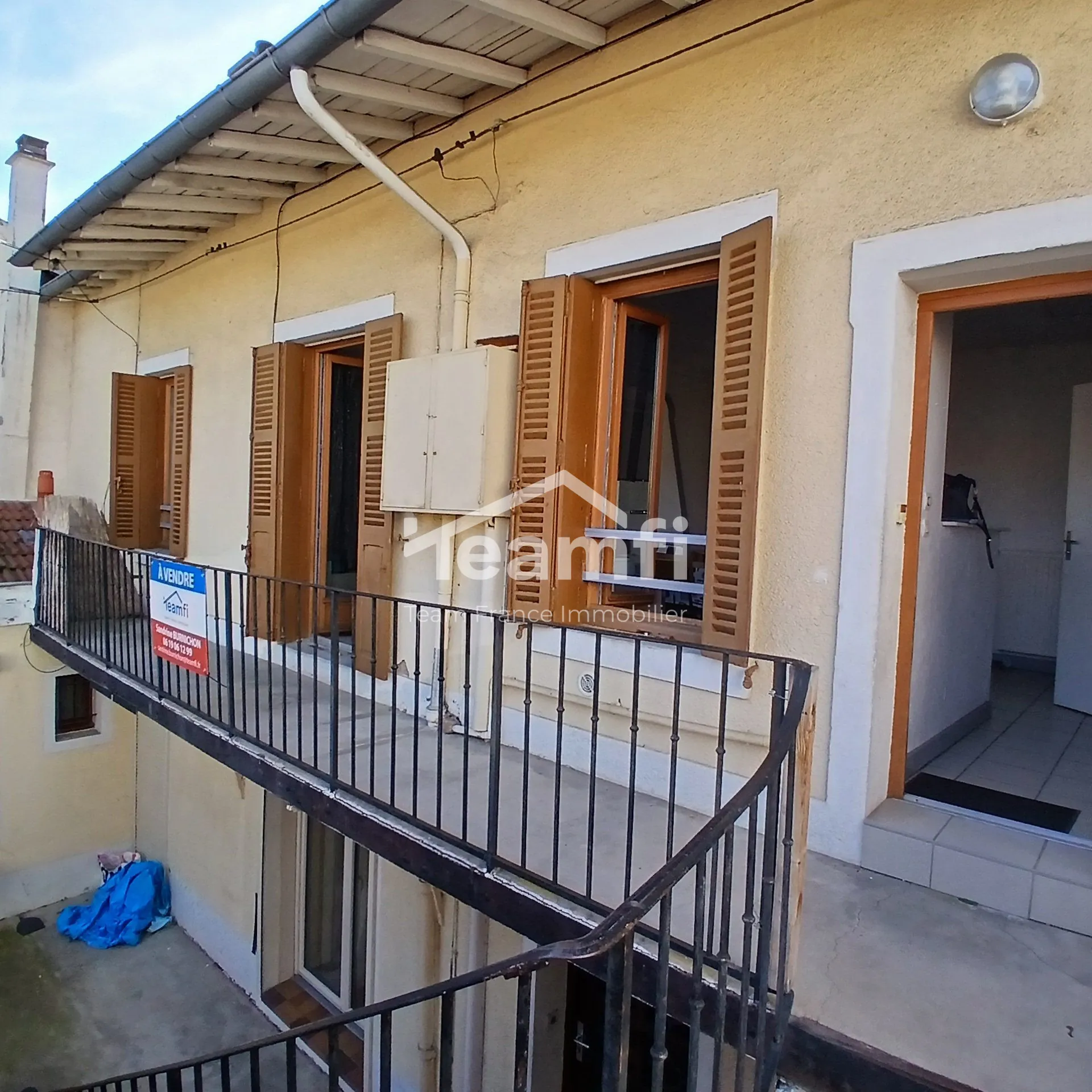 Charmant appartement T3 de 56 m² avec balcon à Roanne