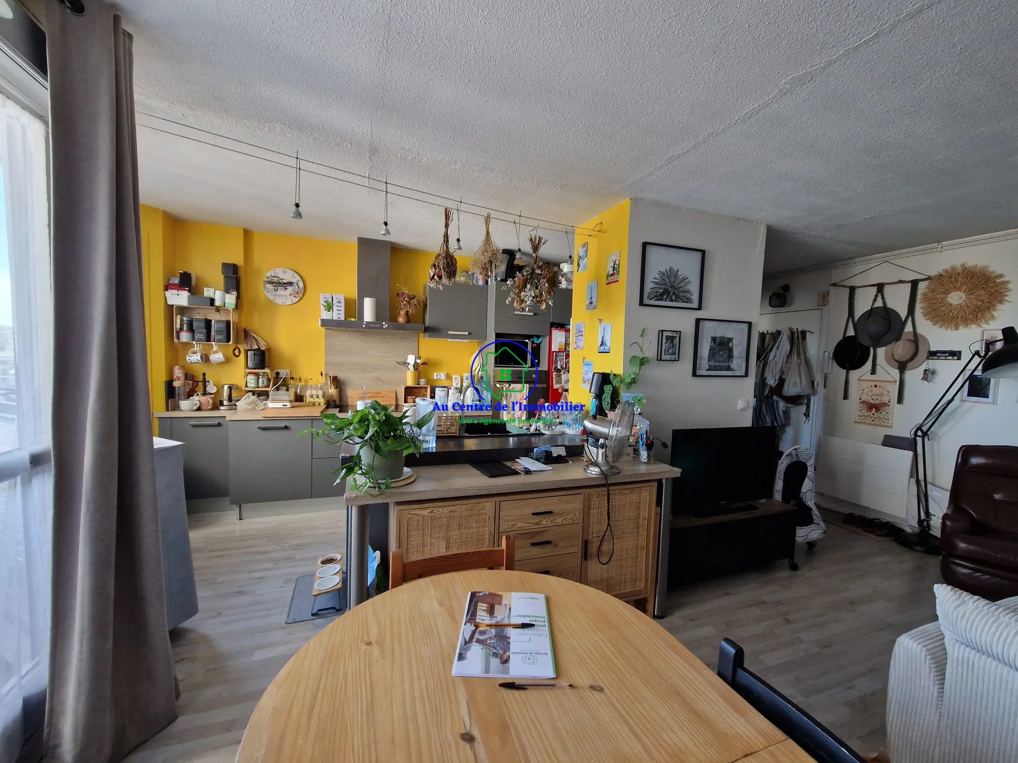 Agen Appartement 4 pièces lumineux avec balcon et parking