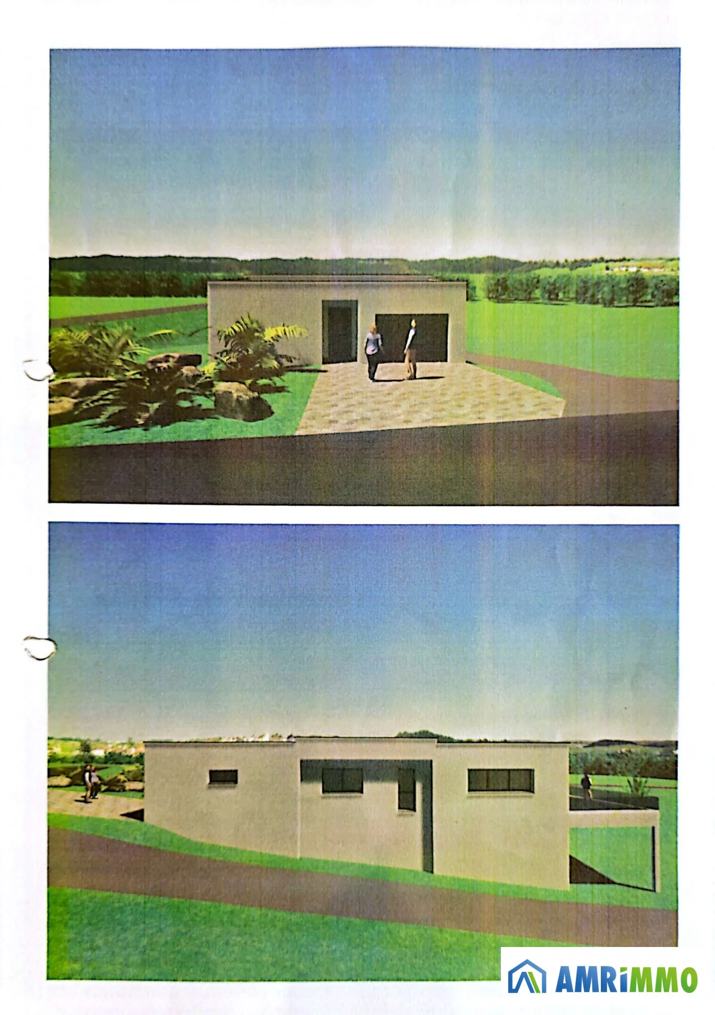 Terrain constructible à Crusnes avec vue et proximité des commodités